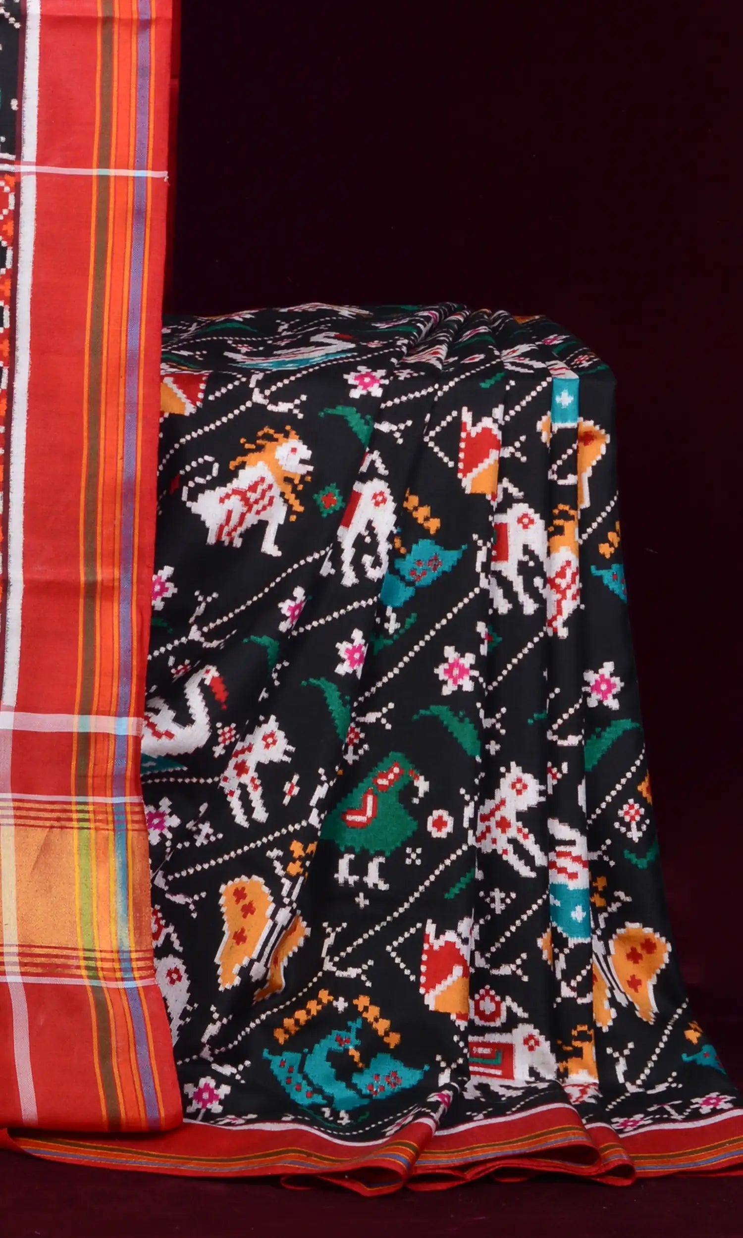Double Ikat Patola Saree
