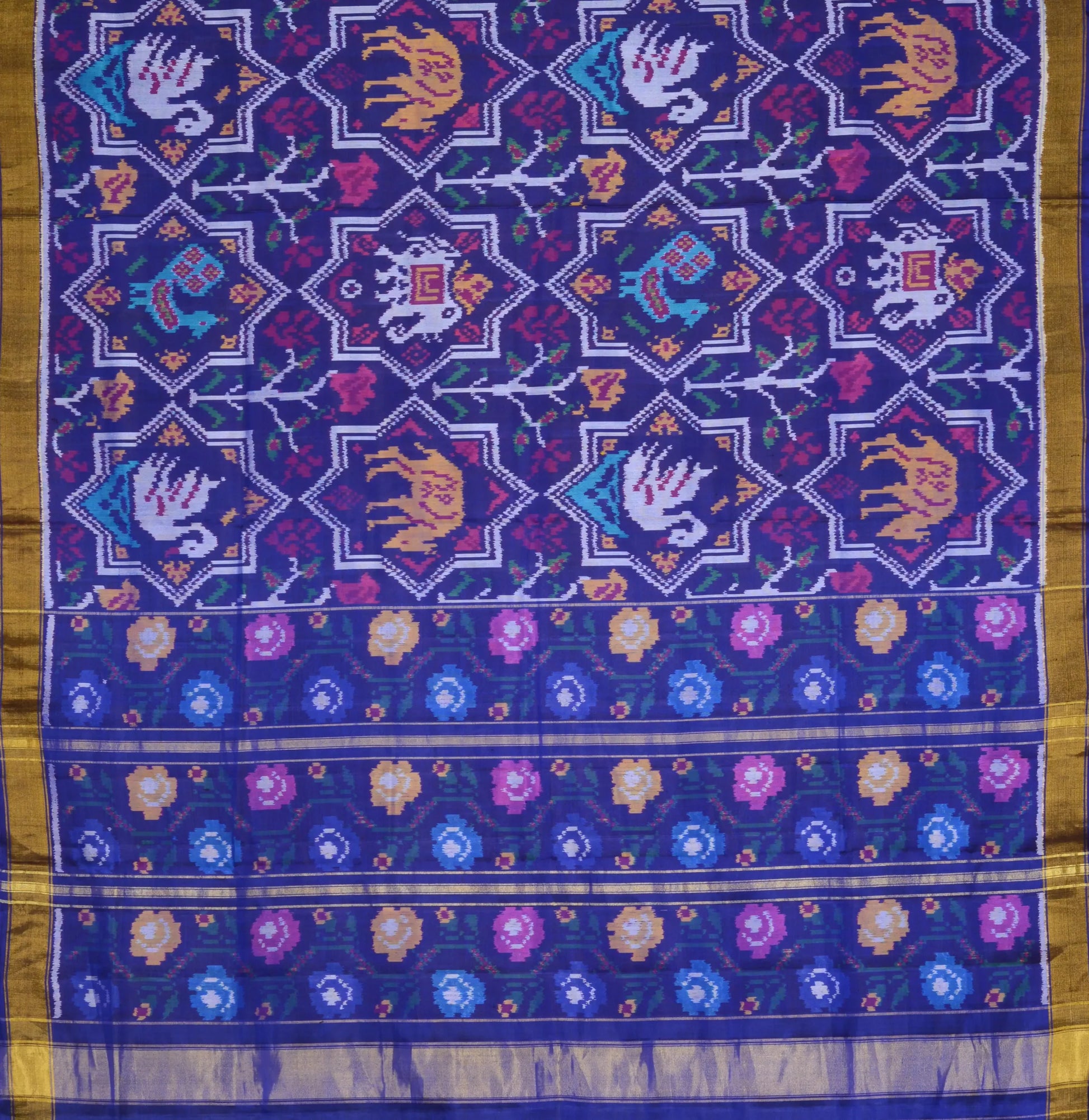 Single Ikat Patola Saree