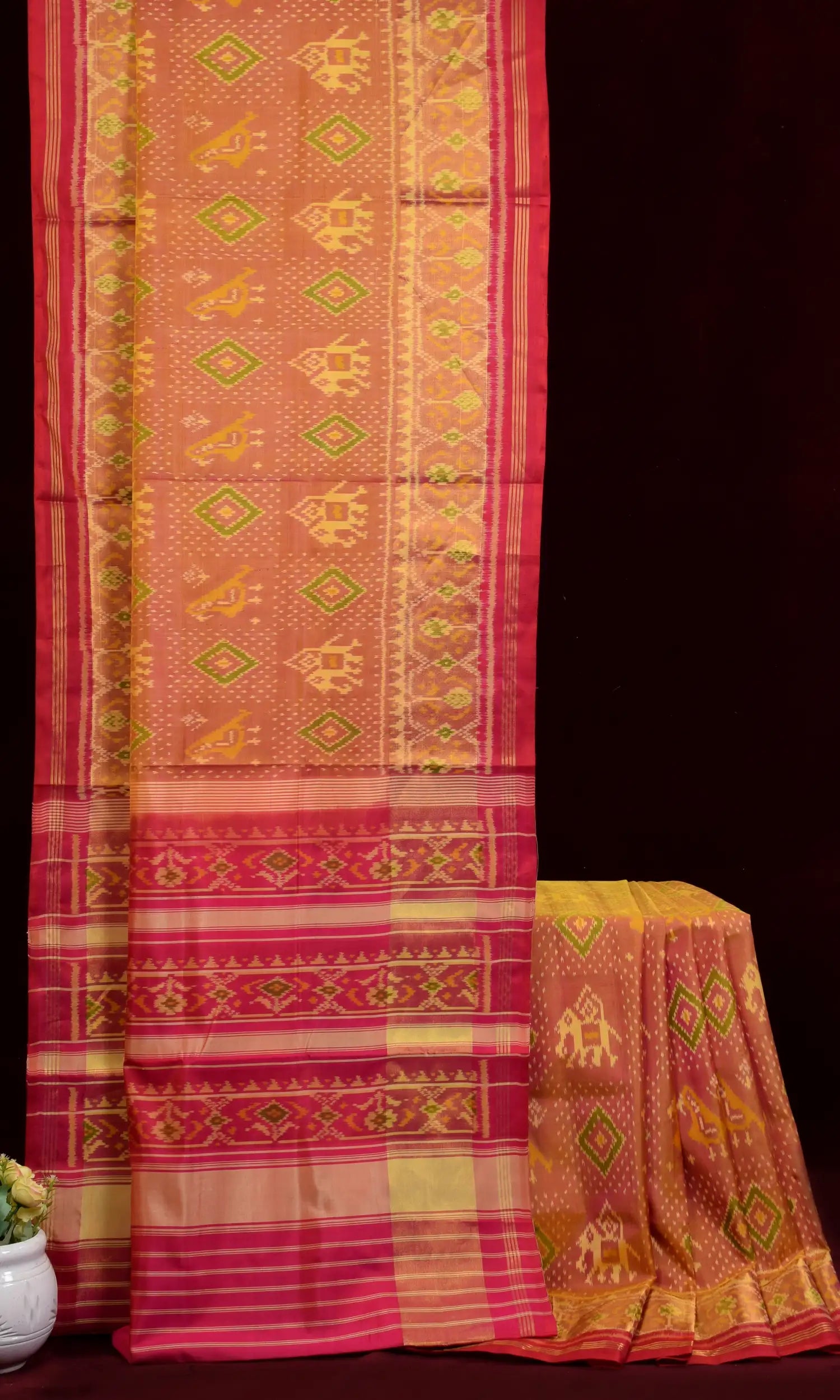 Rajkoti Patola Saree