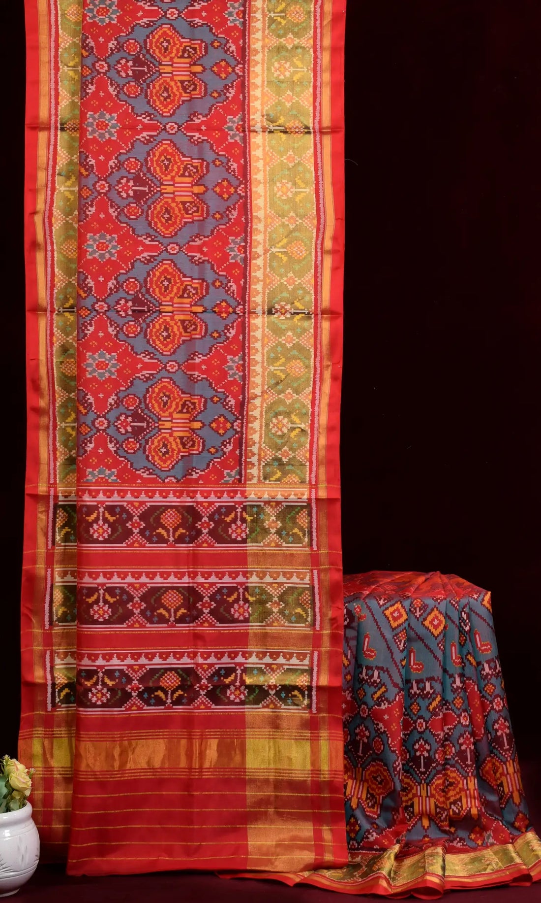 Rajkoti Patola Saree