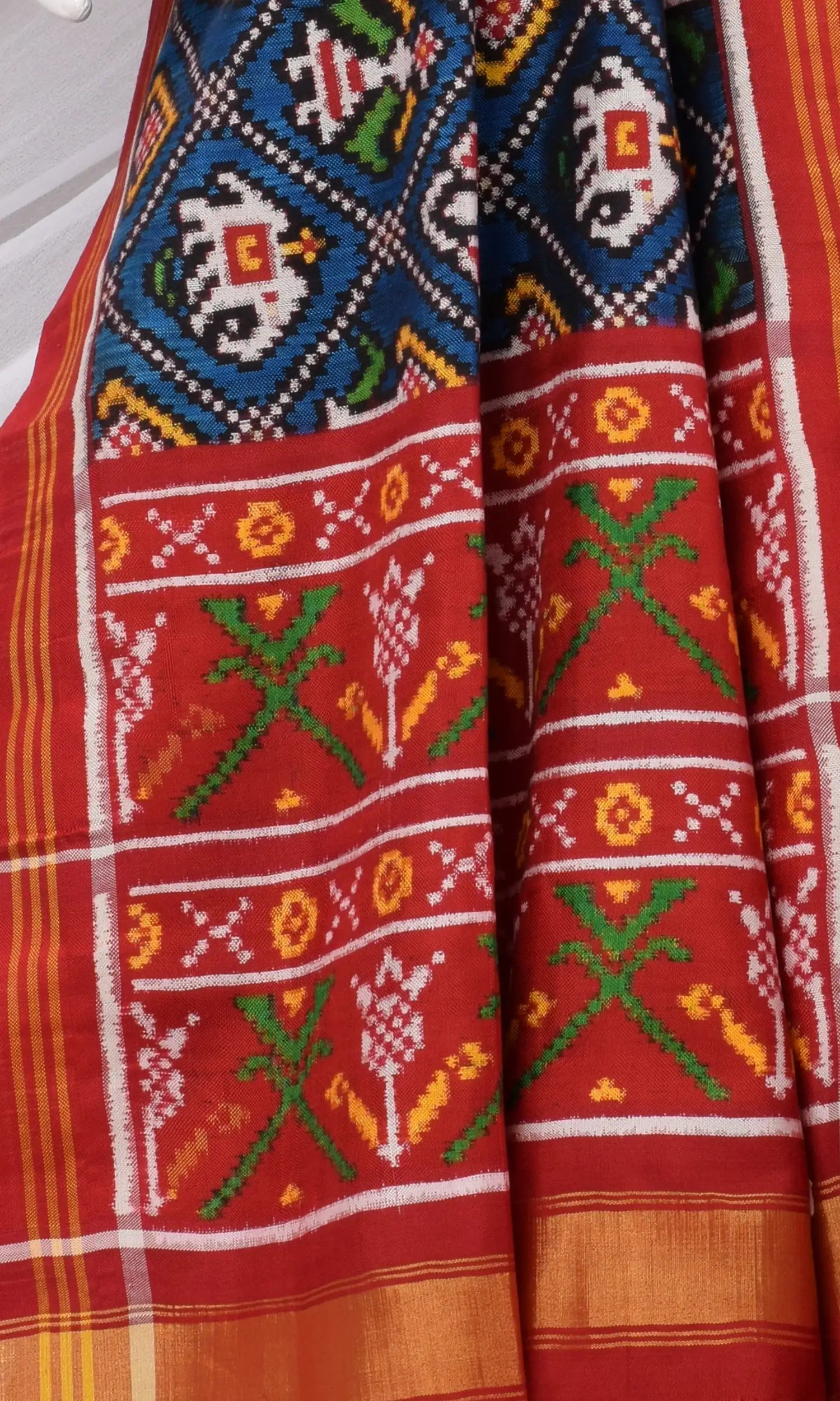 Double Ikat Patola Dupatta