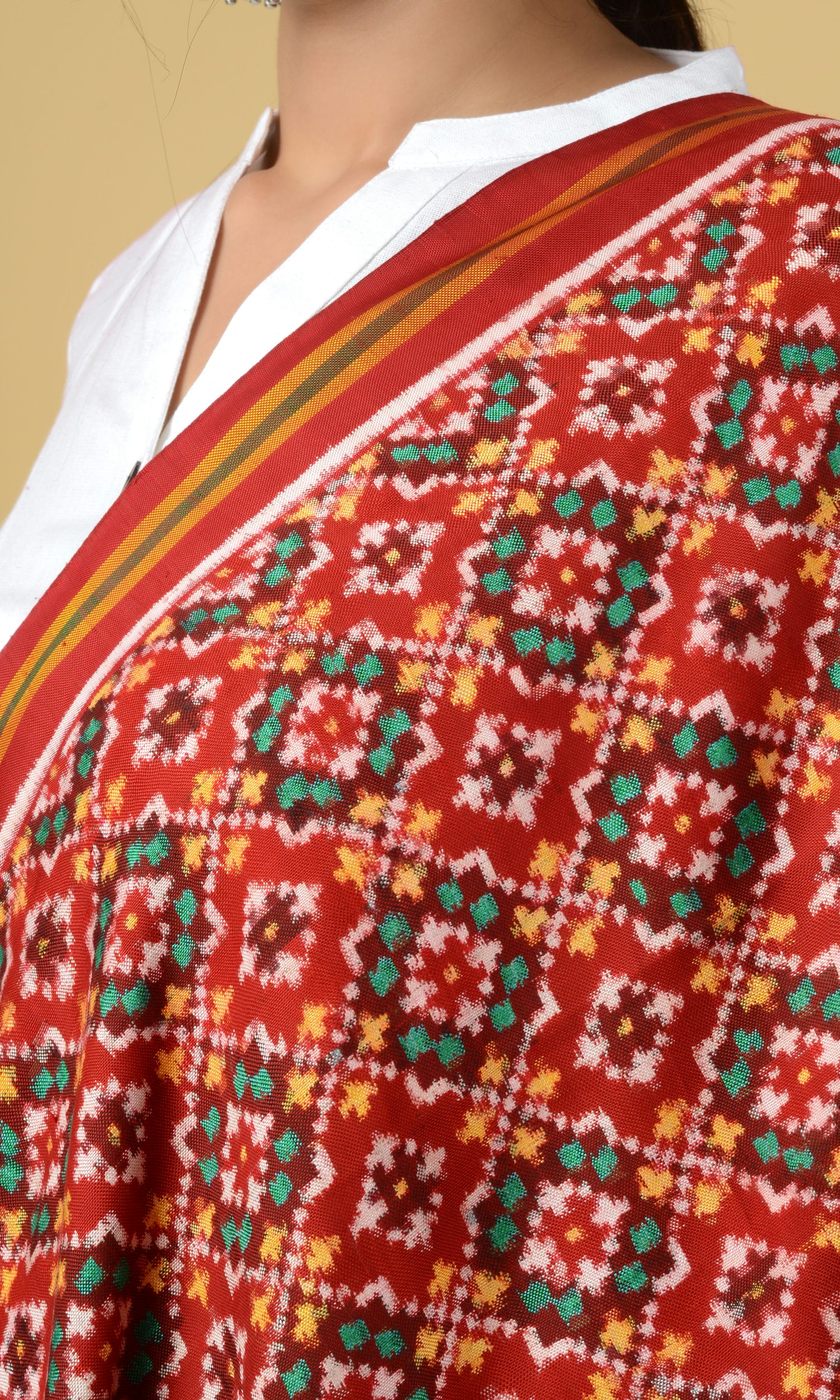 Double Ikat Patola Dupatta Chanda