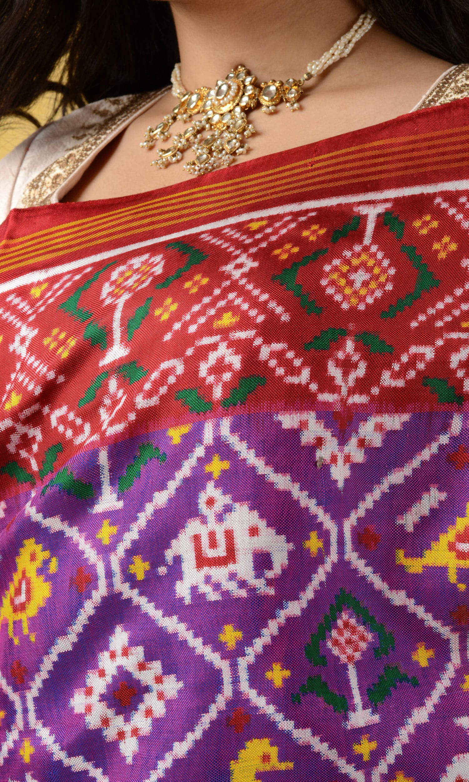 Double Ikat Patola Saree Patola Motifs