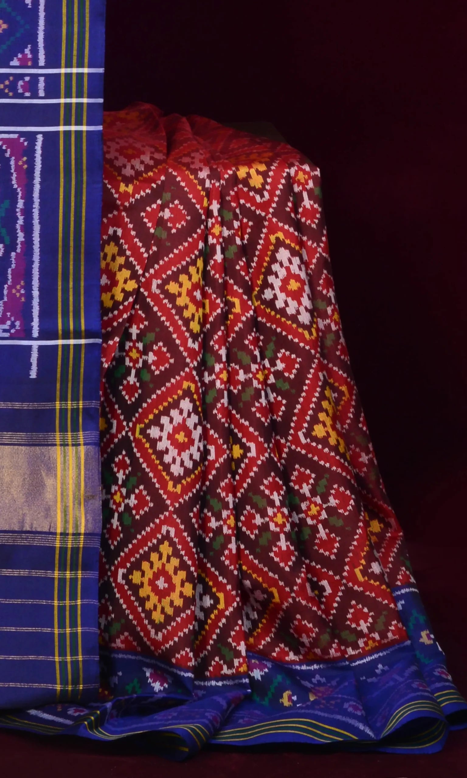 Single Ikat Patola Saree