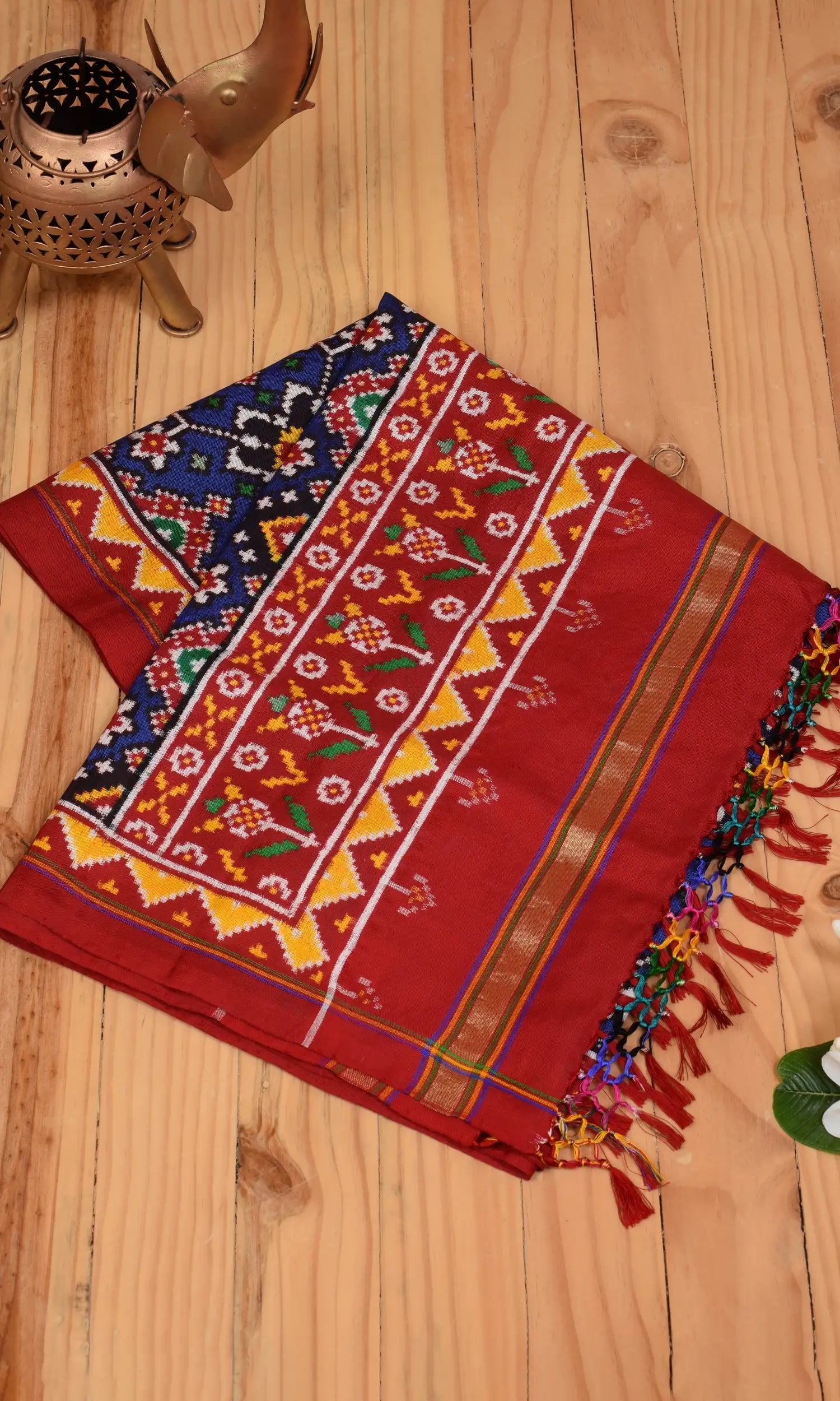Double Ikat Patola Dupatta
