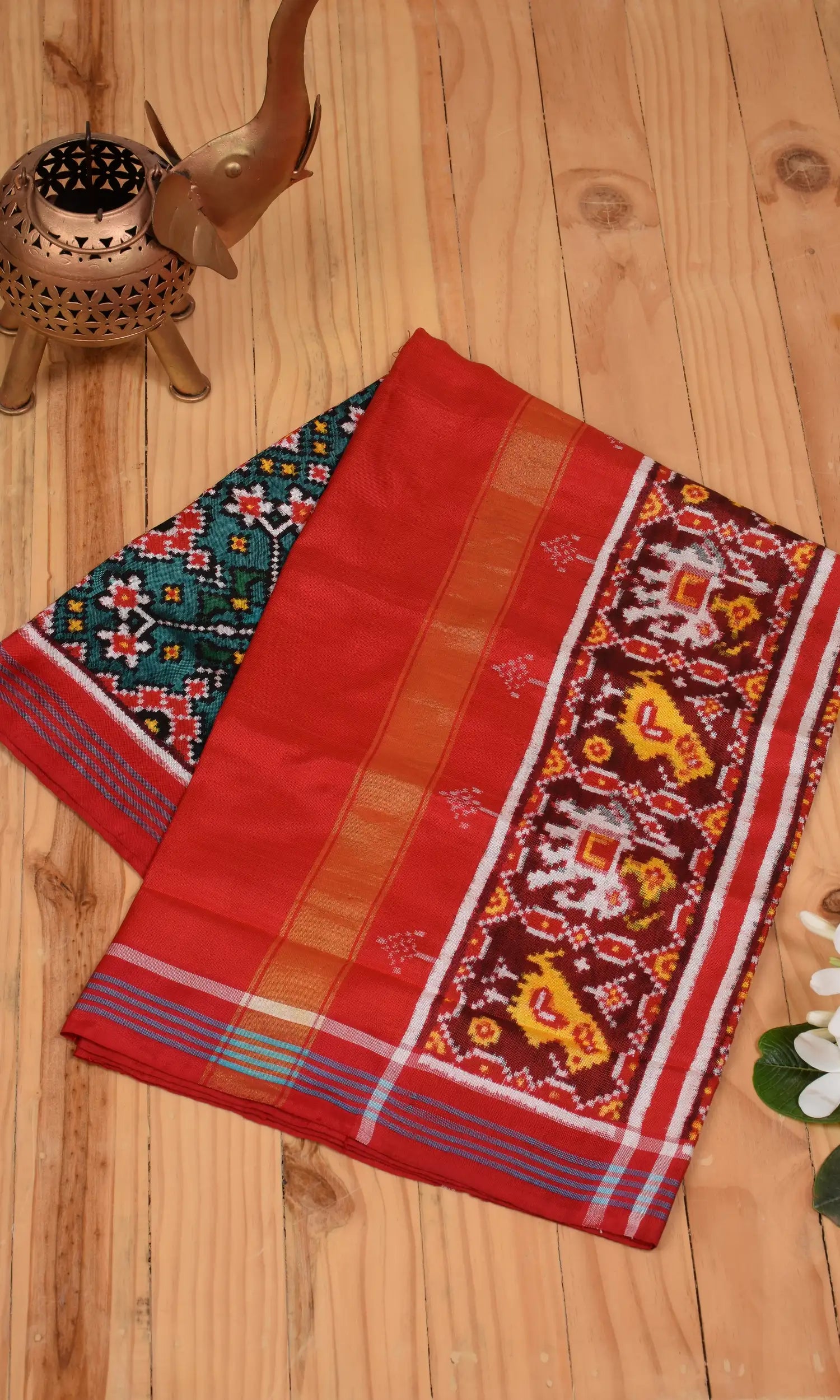 Double Ikat Patola Dupatta
