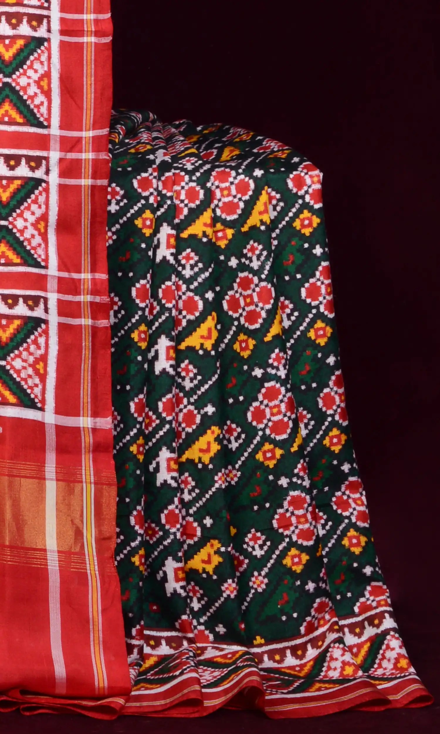 Double Ikat Patola Saree