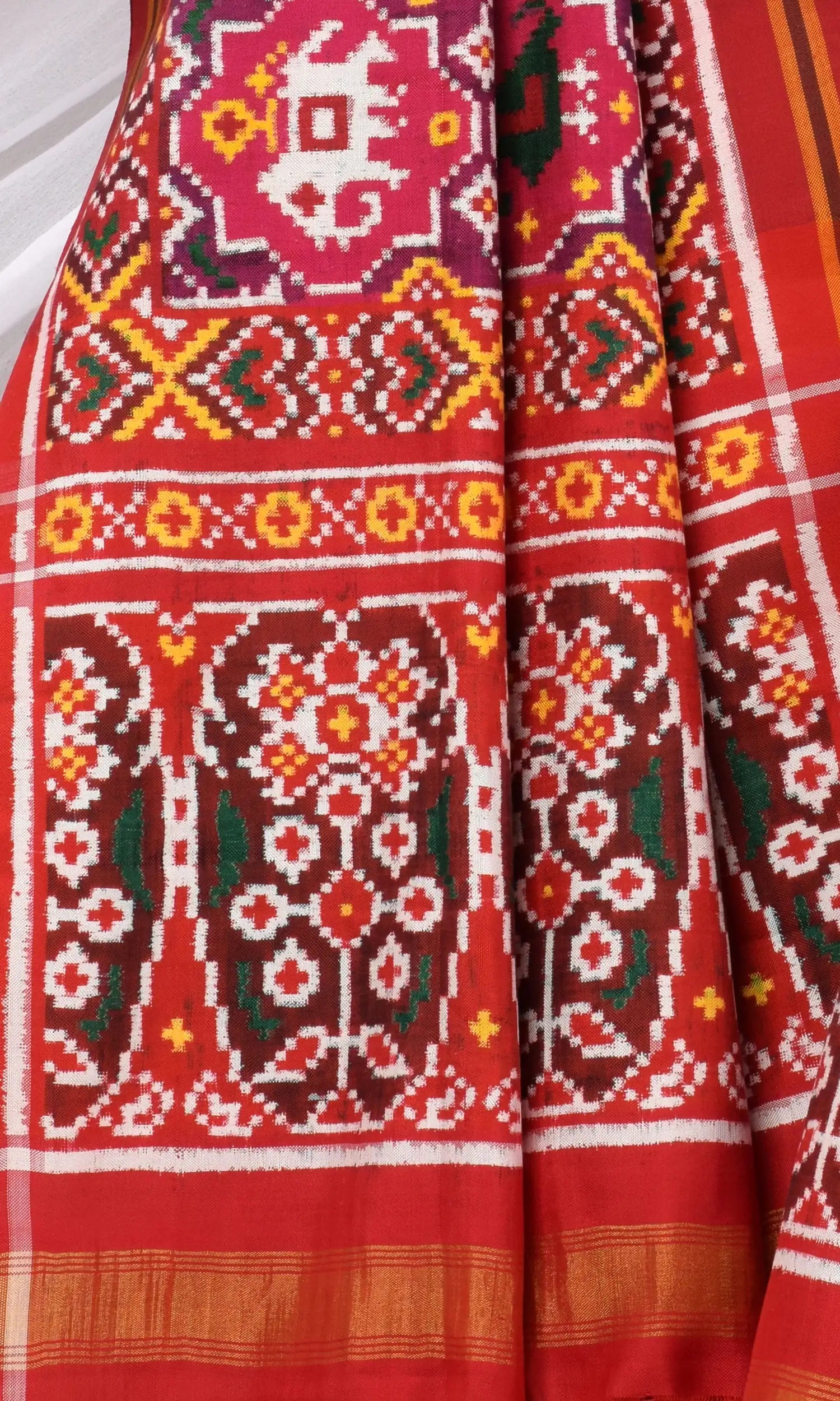 Double Ikat Patola Dupatta