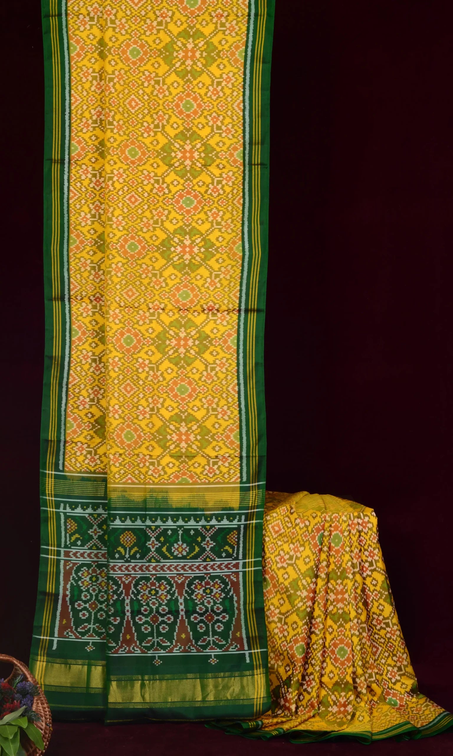 Single Ikat Patola Saree