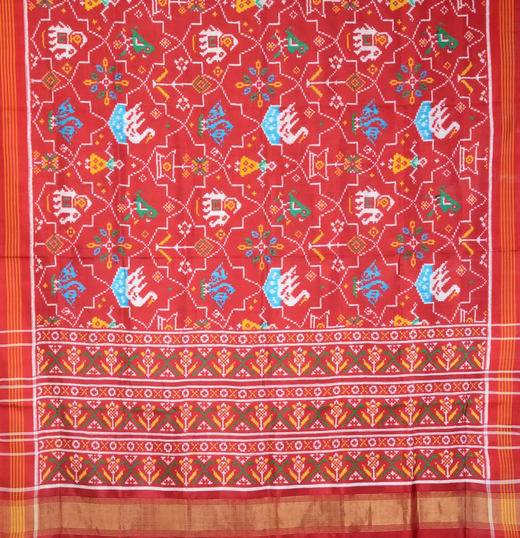 Double Ikat Patola Saree