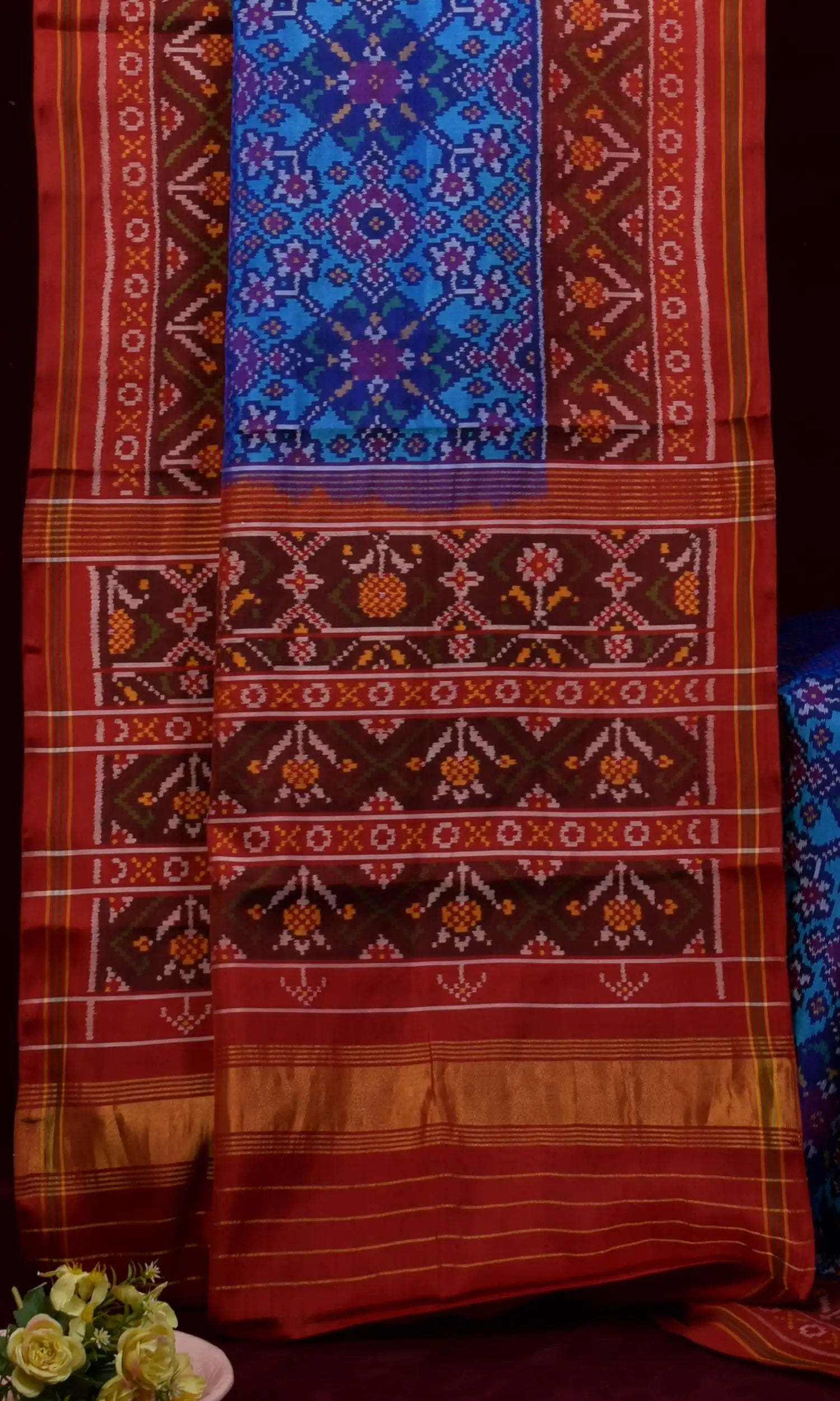 Single Ikat Patola Saree
