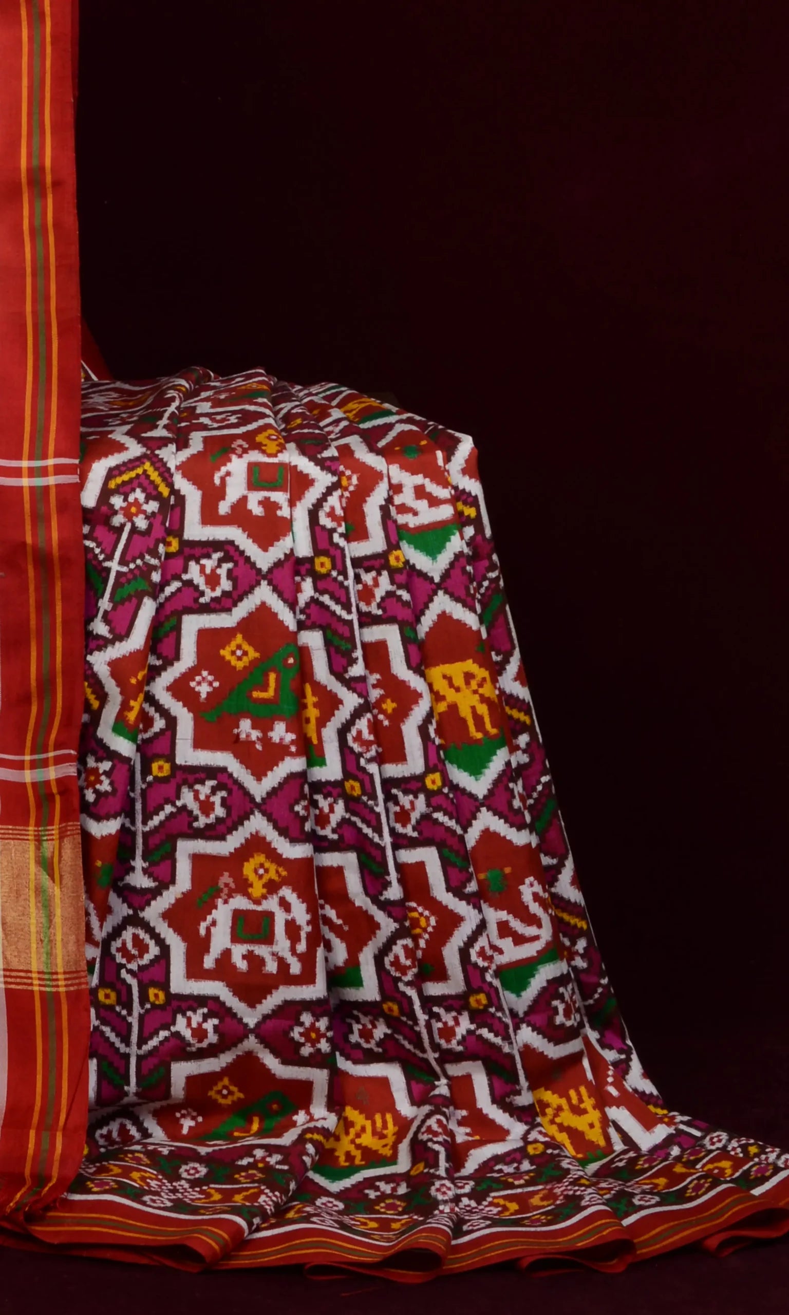 Double Ikat Patola Saree