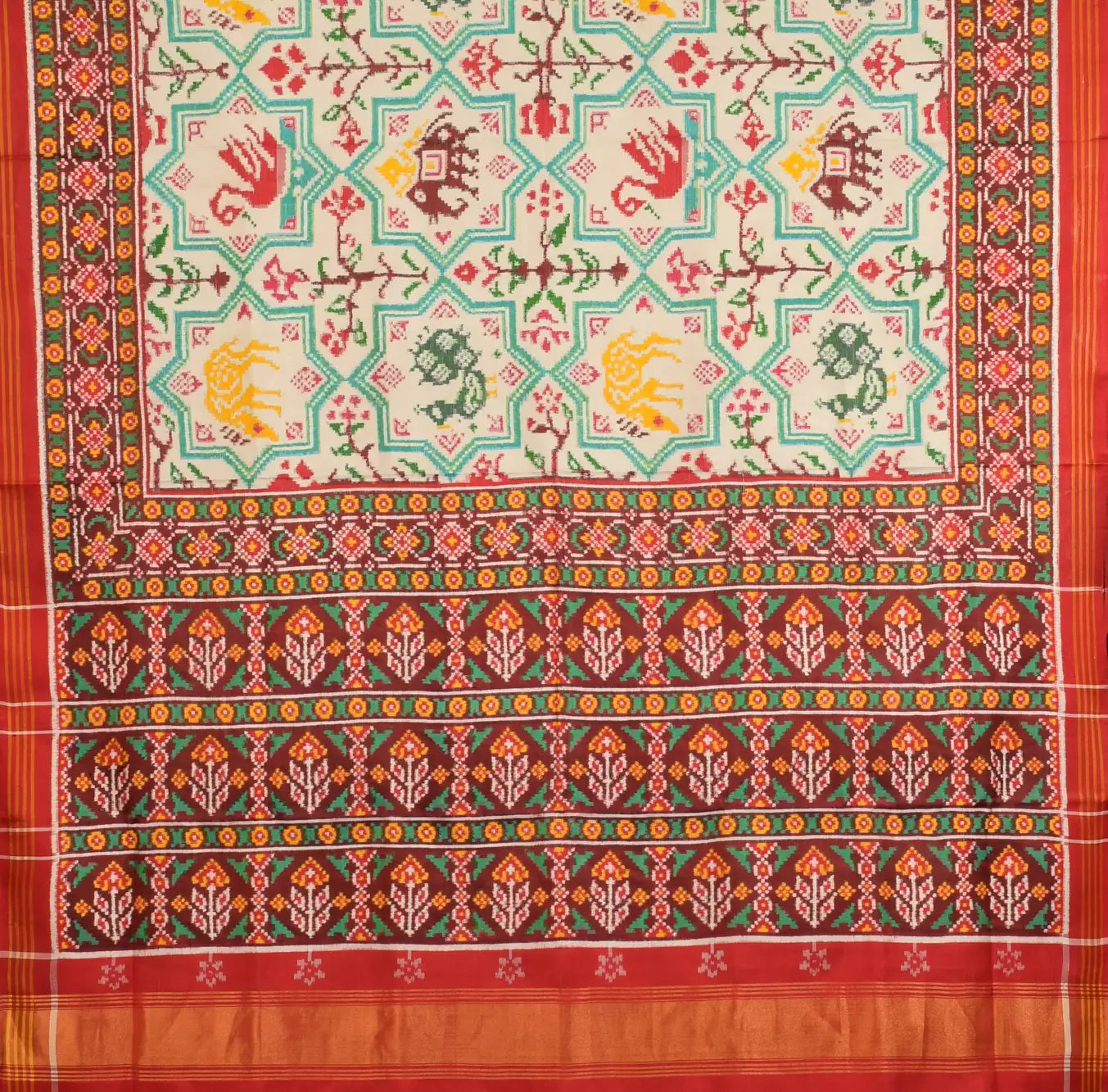 Double Ikat Patola Saree