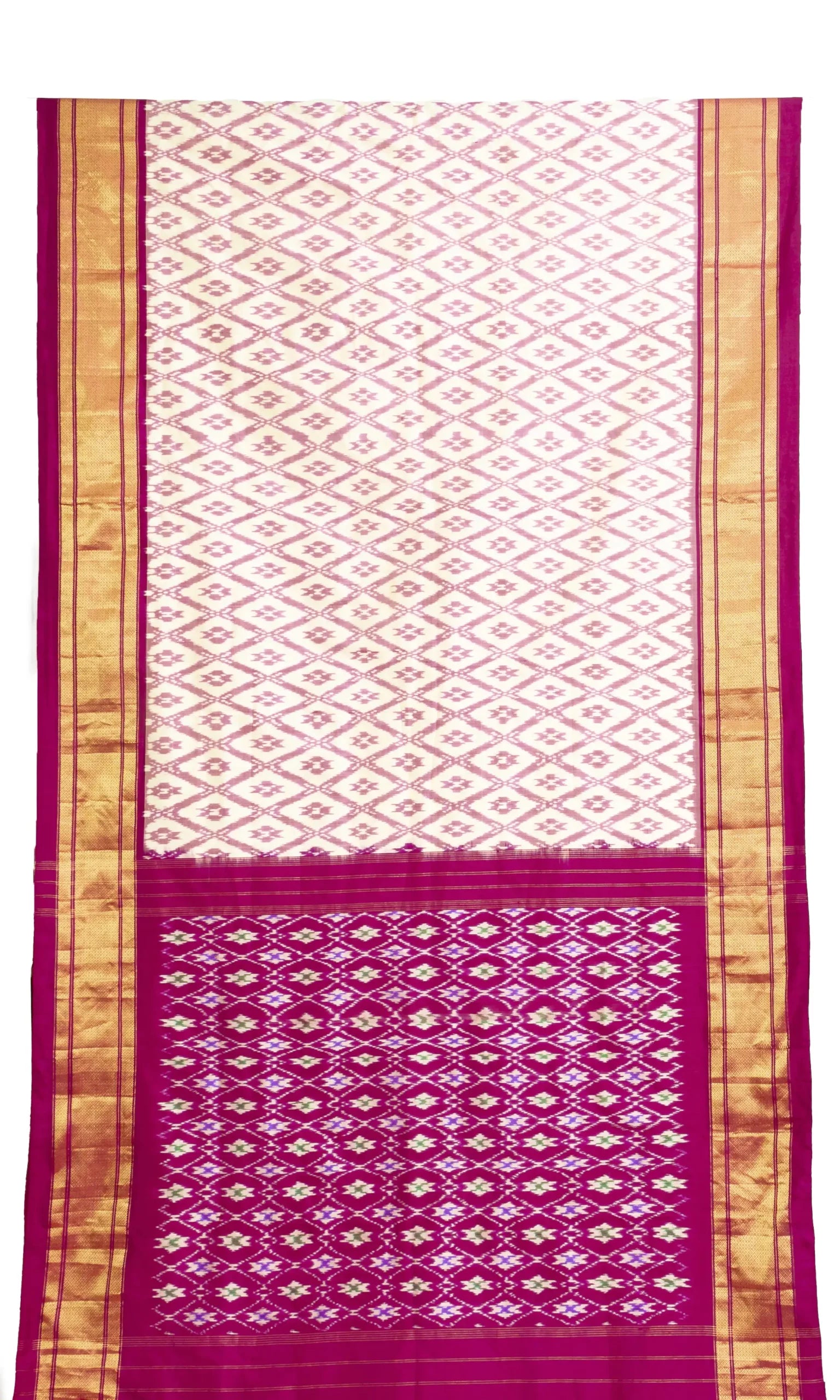 Pochampally Ikat Patola Saree