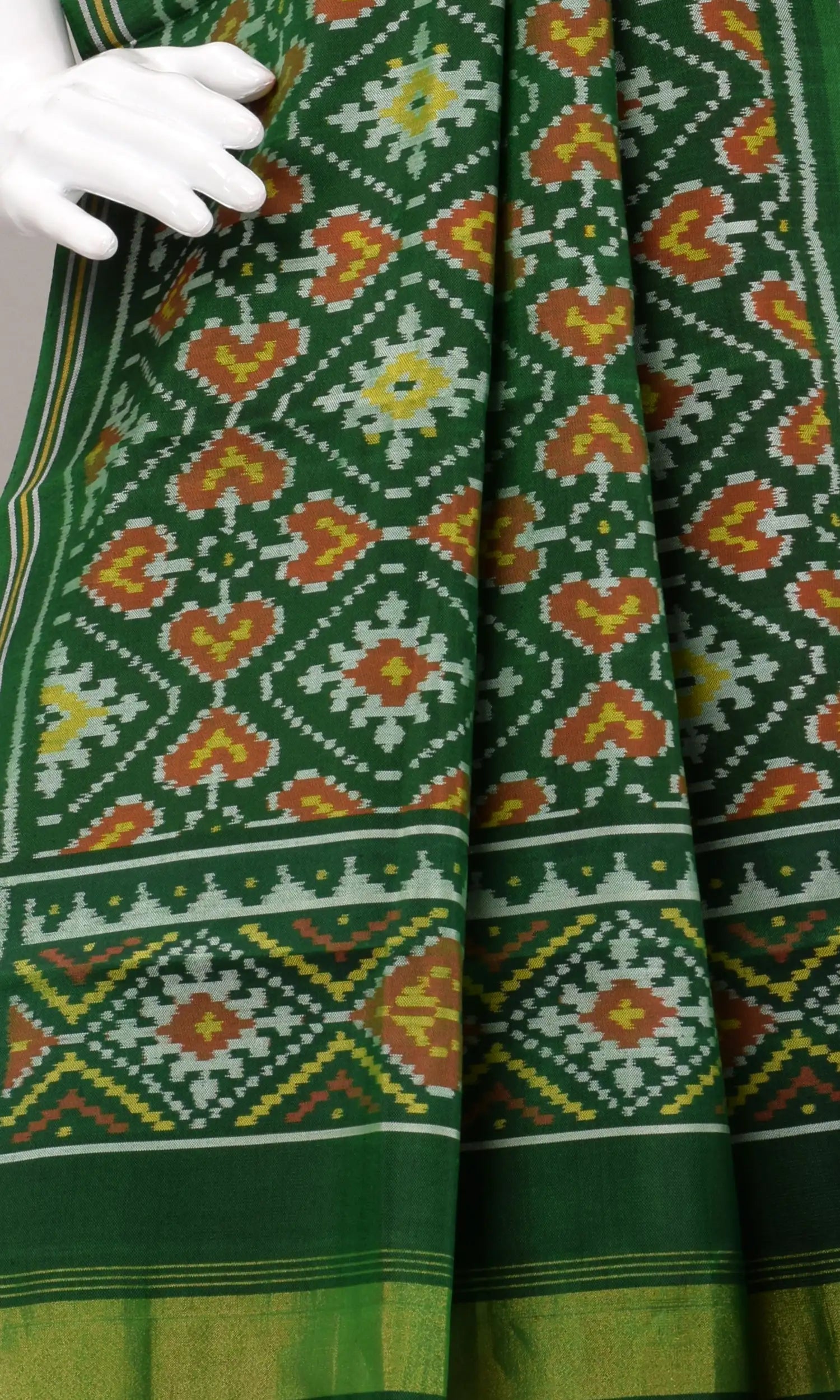 Single Ikat Patola Dupatta