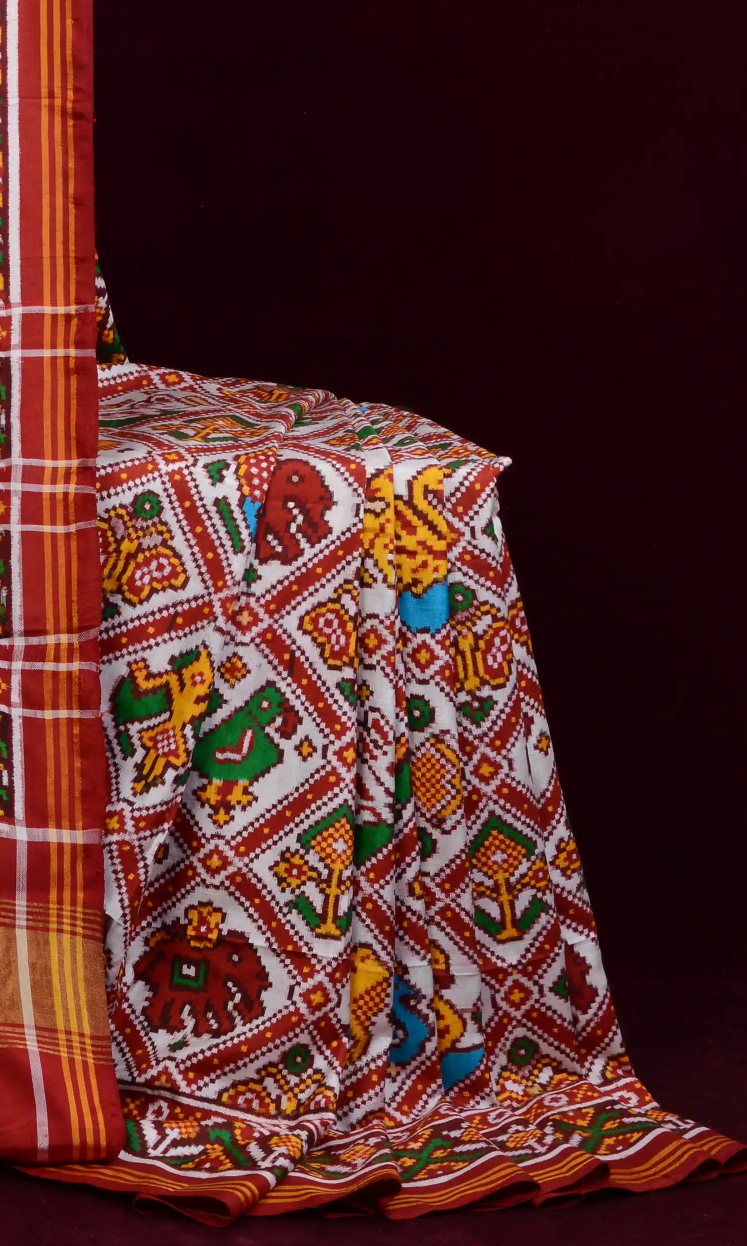Double Ikat Patola Saree