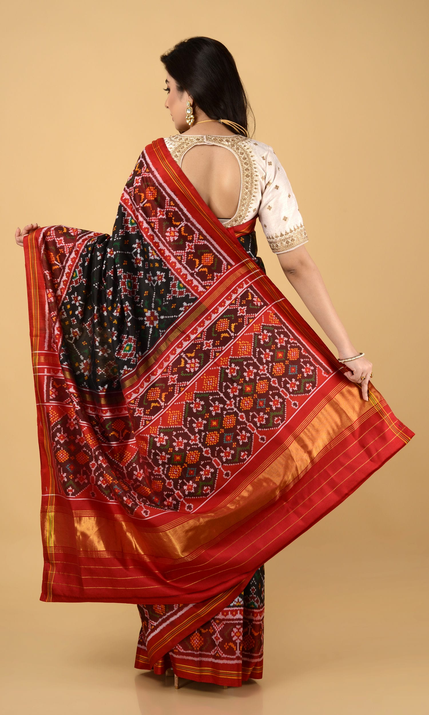Single Ikat Patola Saree