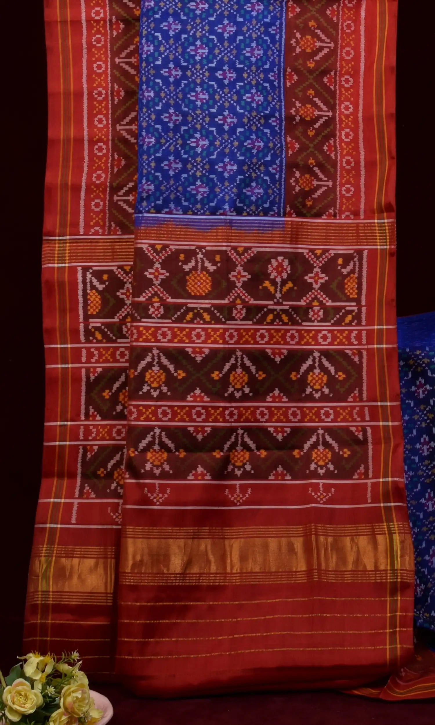 Single Ikat Patola Saree