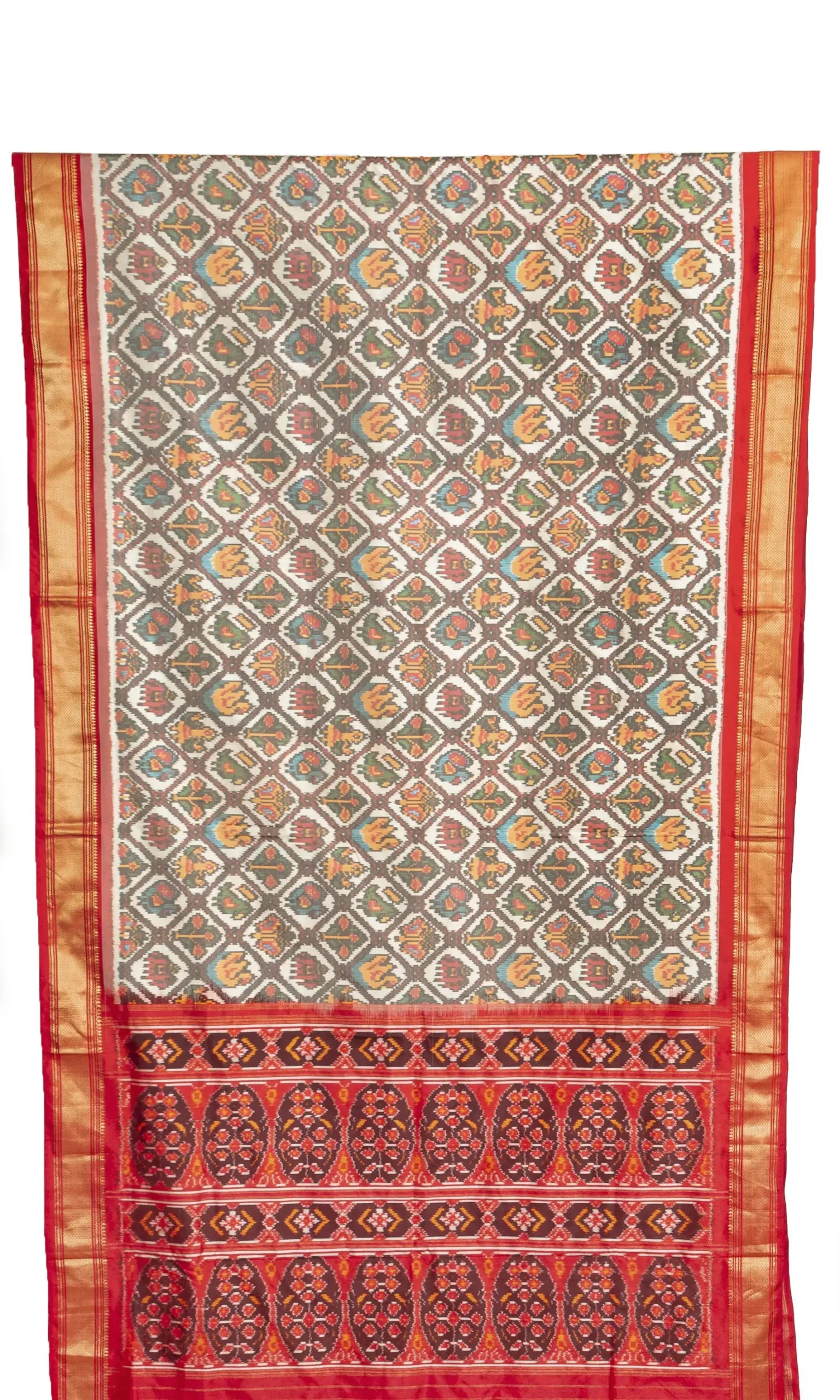 Pochampally Ikat Patola Saree