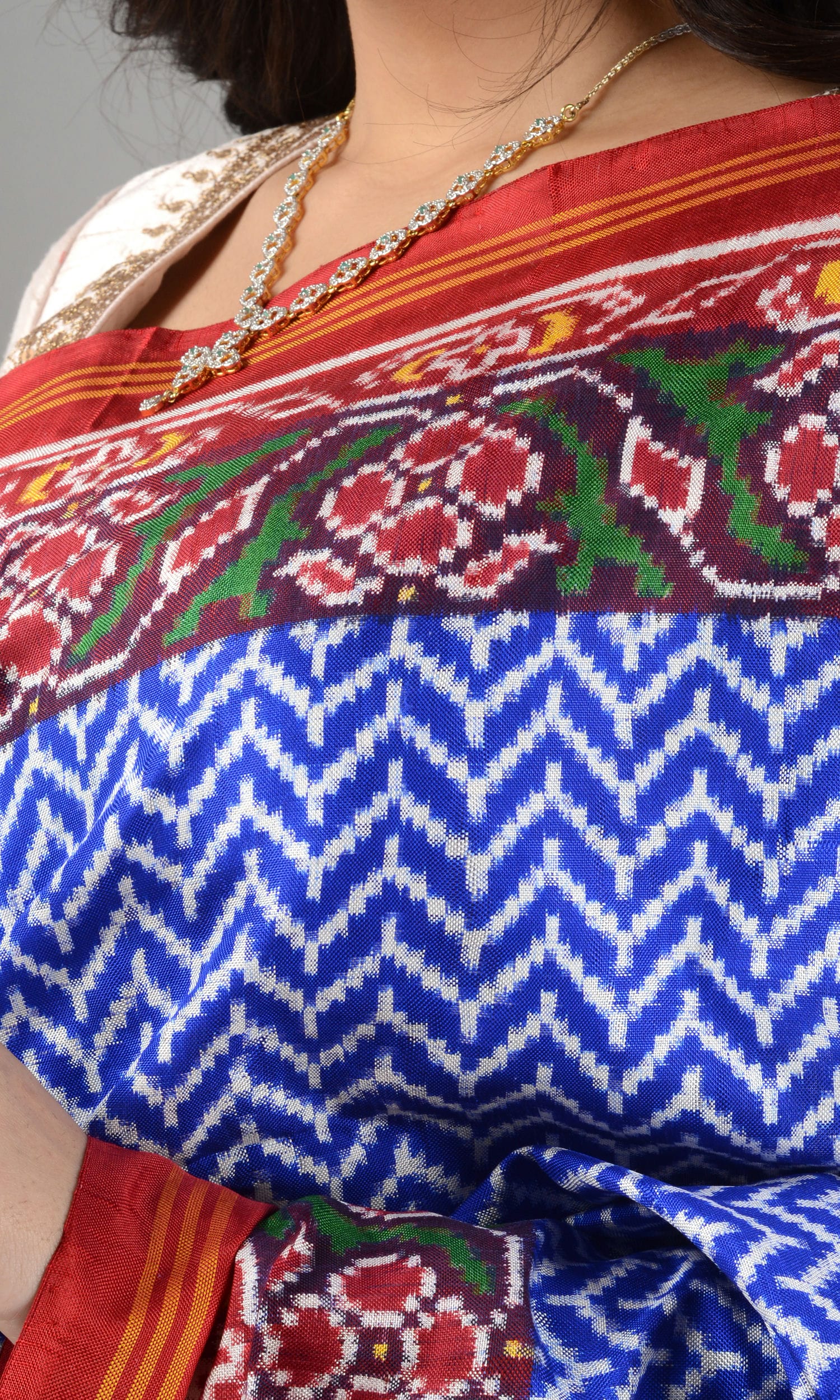 Double Ikat Patola Saree Laheriya