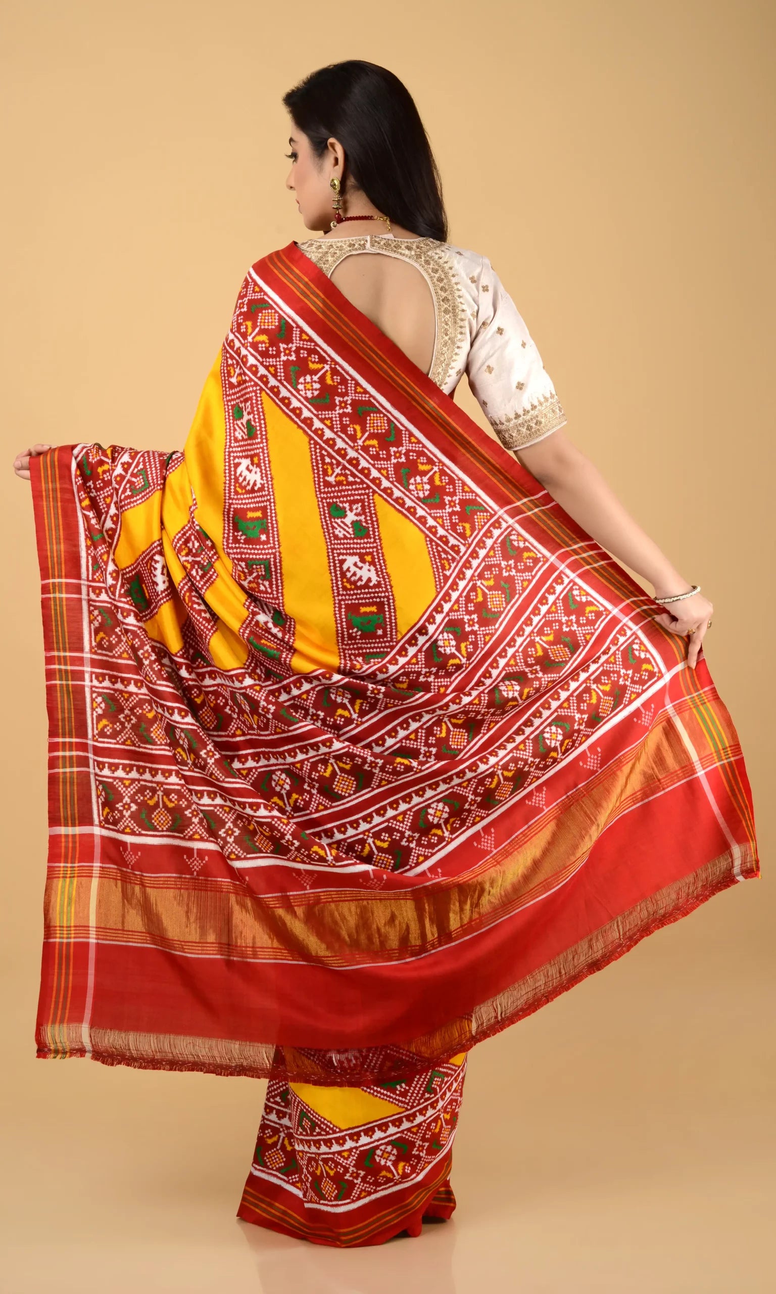 Double Ikat Patola Saree