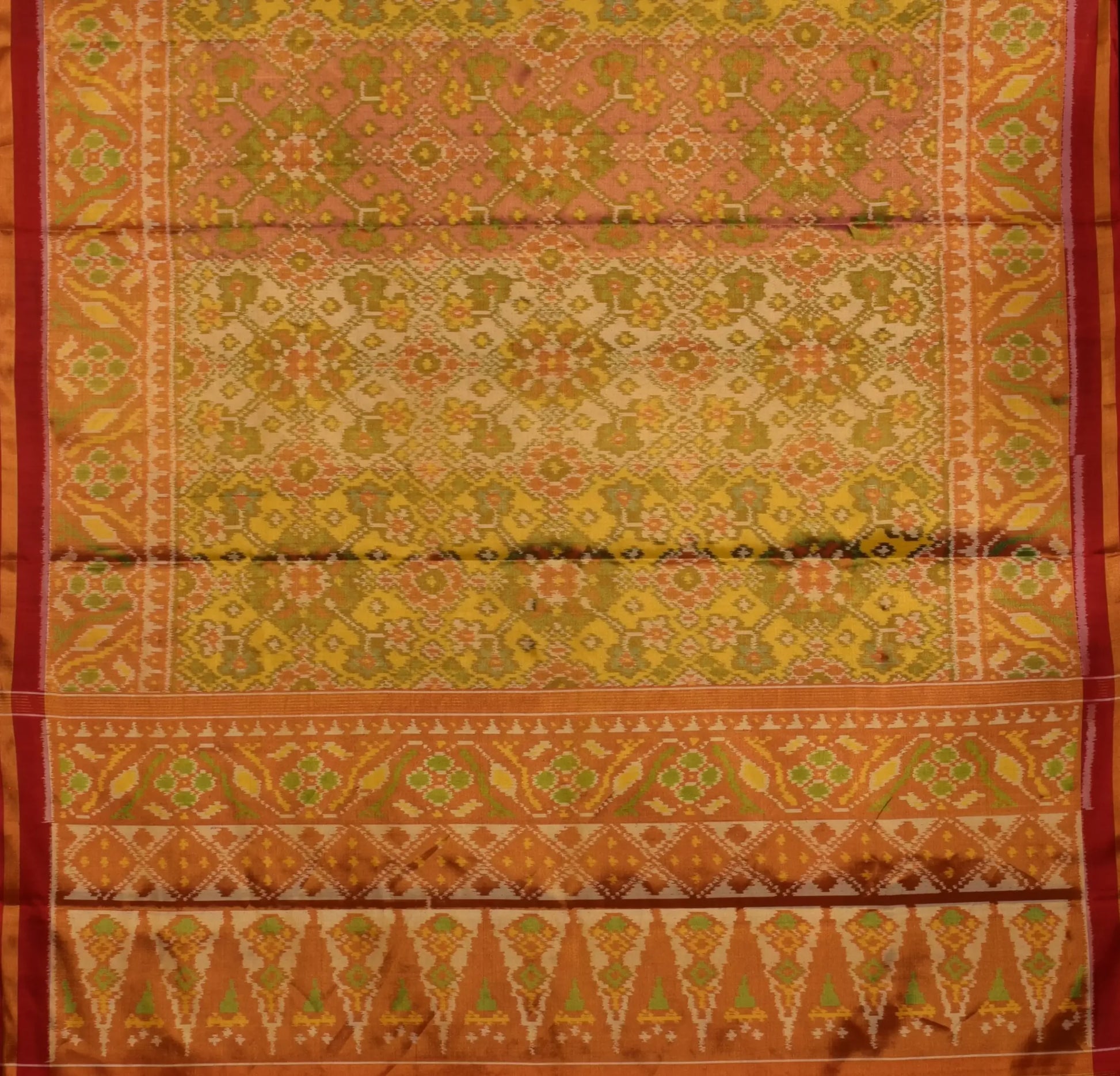 Tissue Single Ikat Patola Saree