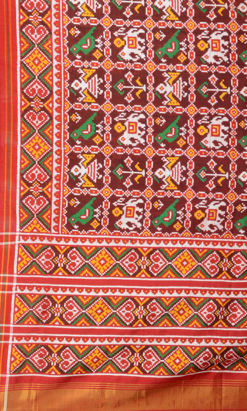 Double Ikat Patola Saree Nari kunj
