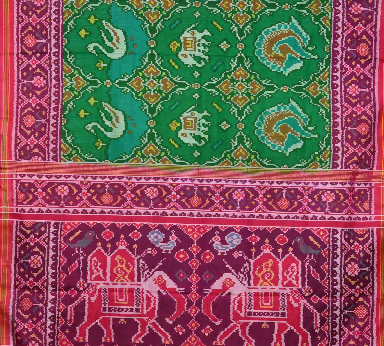 Single Ikat Patola Saree