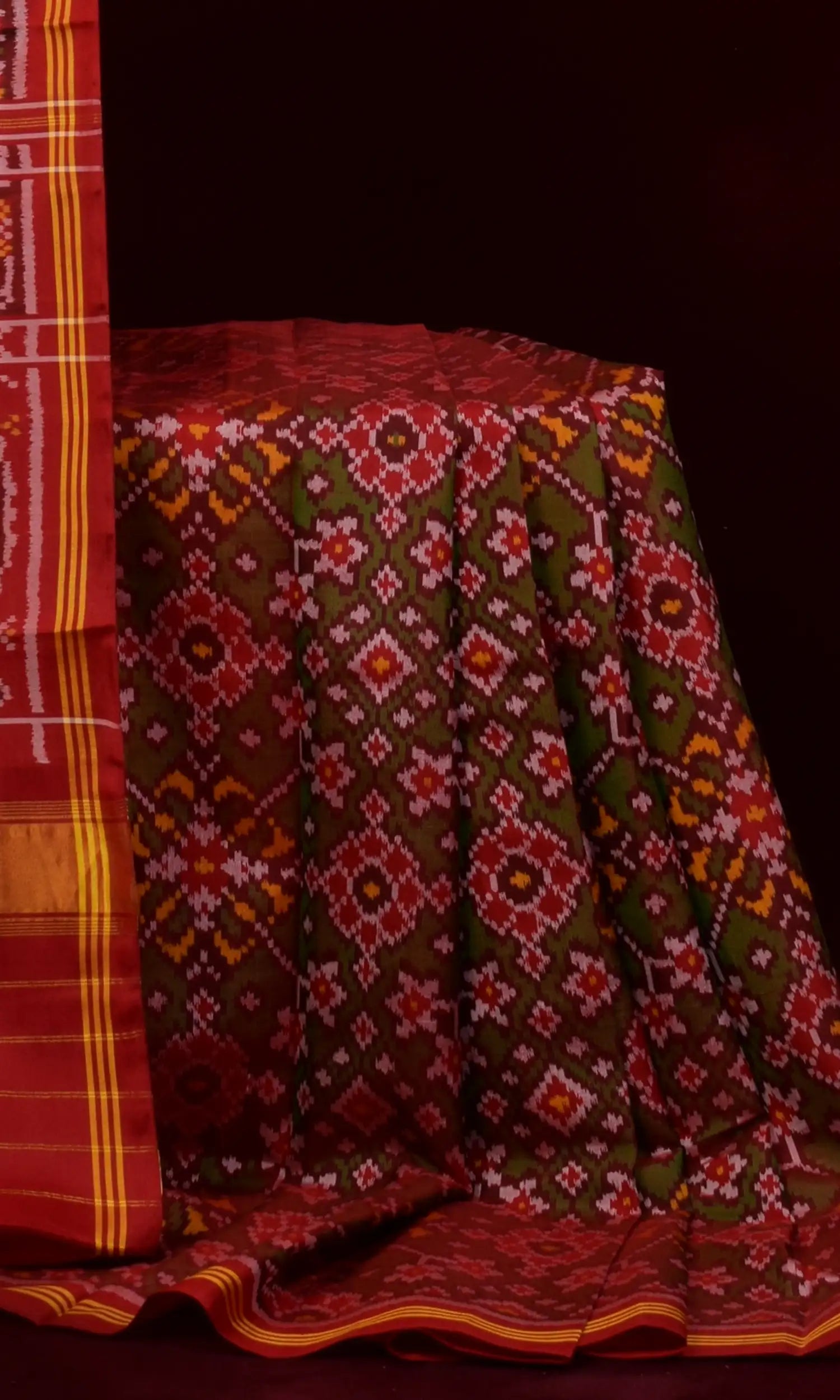 Single Ikat Patola Saree