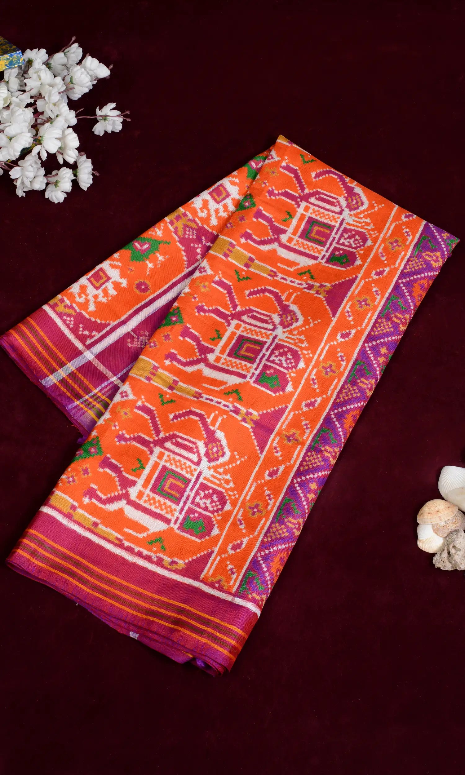 Double Ikat Patola Saree