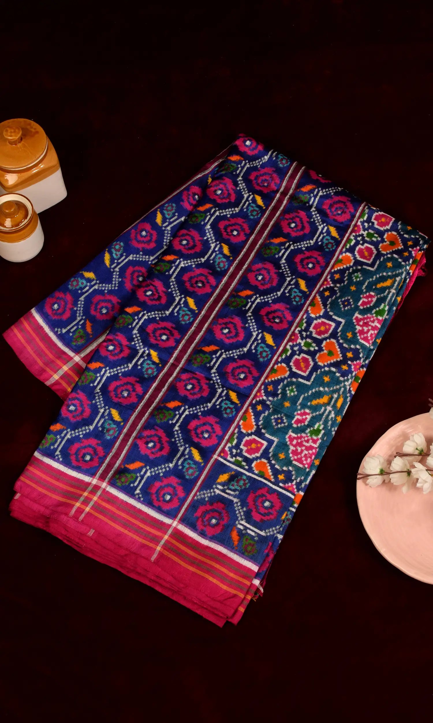Double Ikat Patola Saree