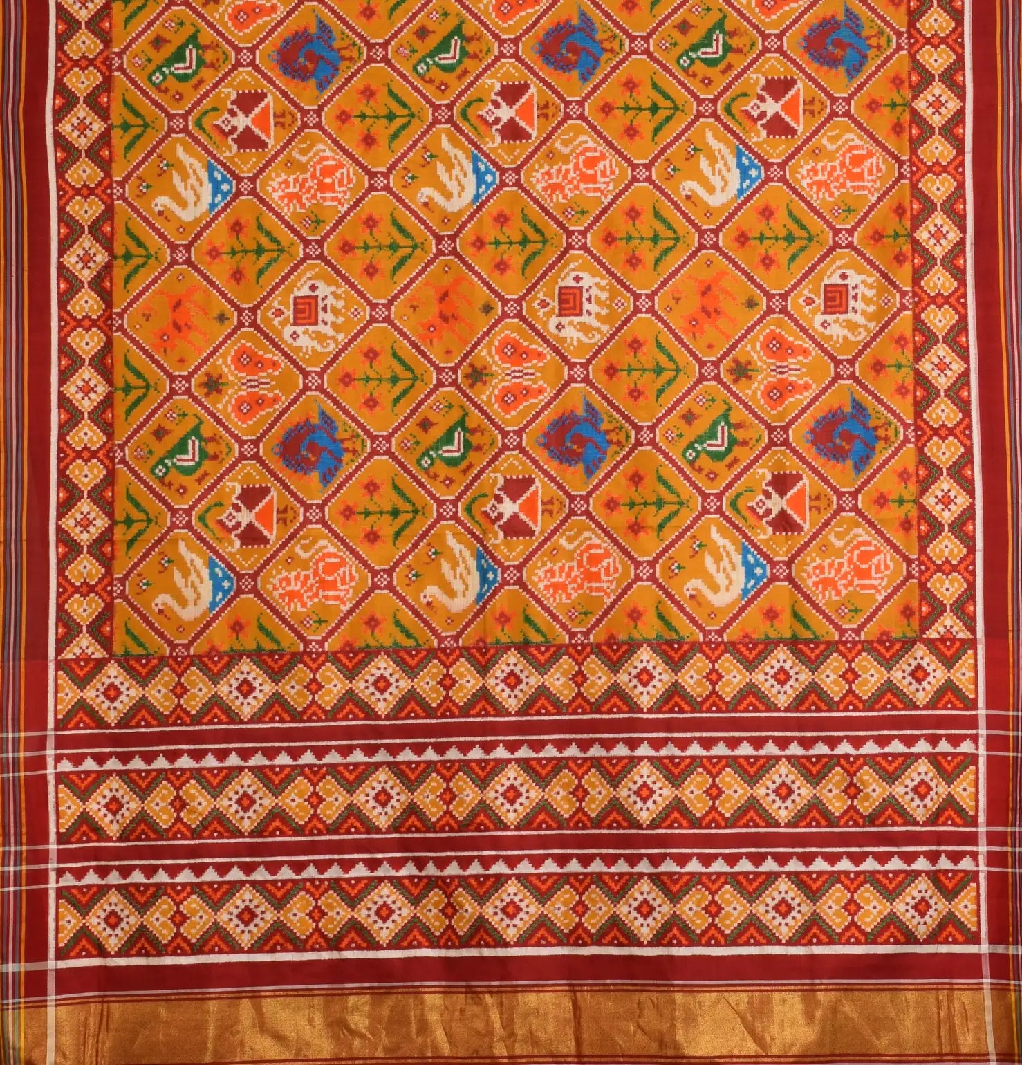 Double Ikat Patola Saree