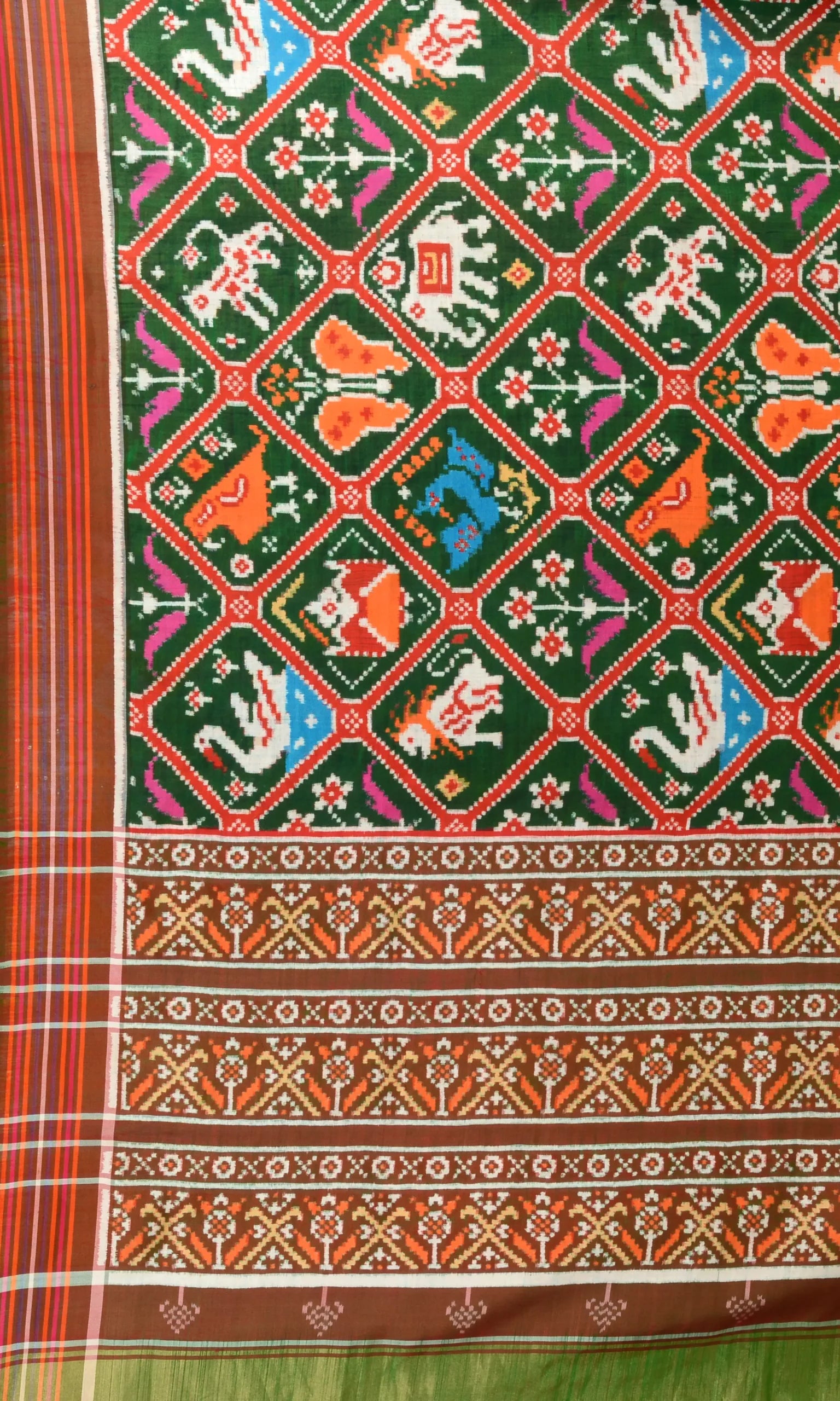 Double Ikat Patola Saree