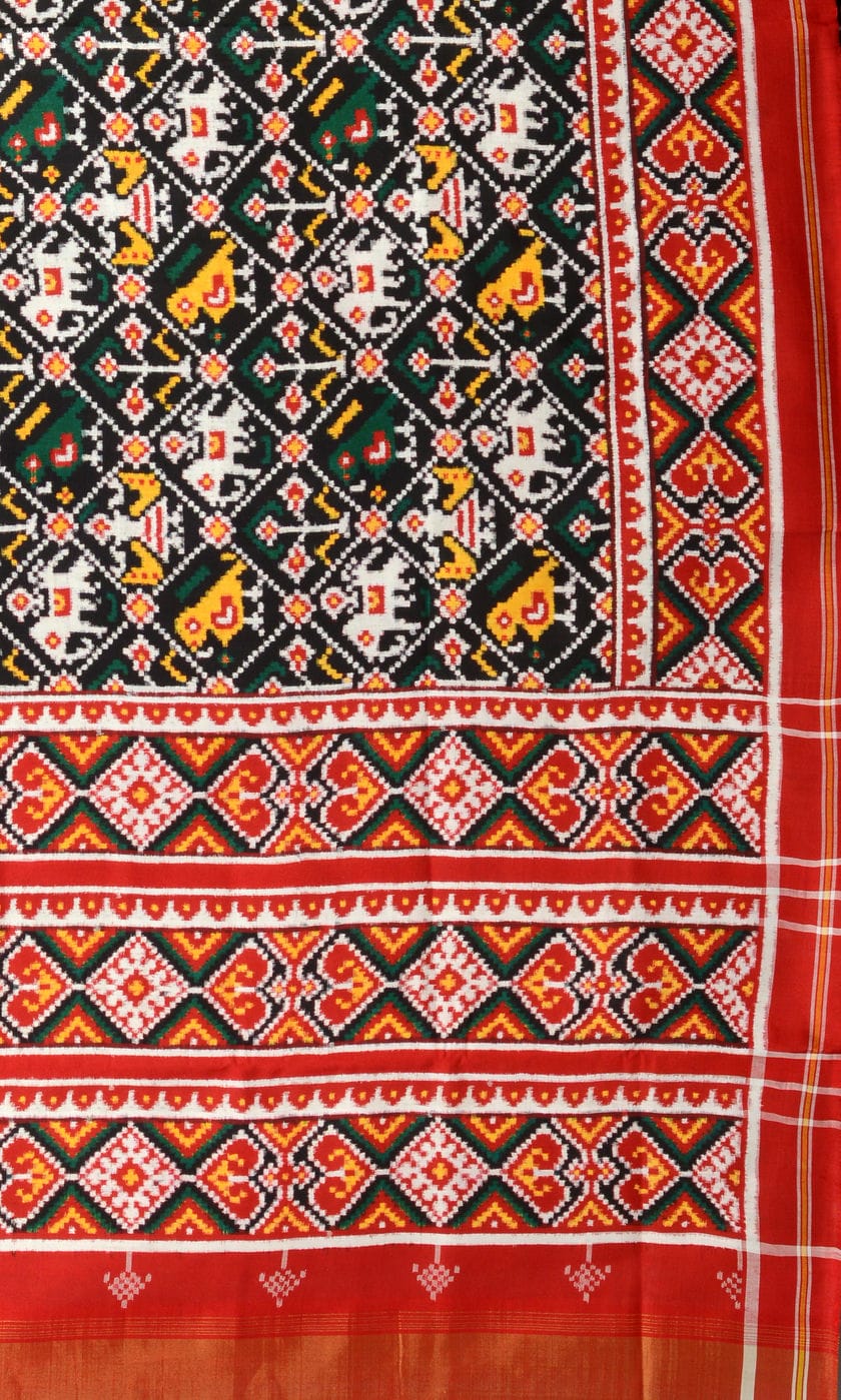 Double Ikat Patola Saree Nari Kunj