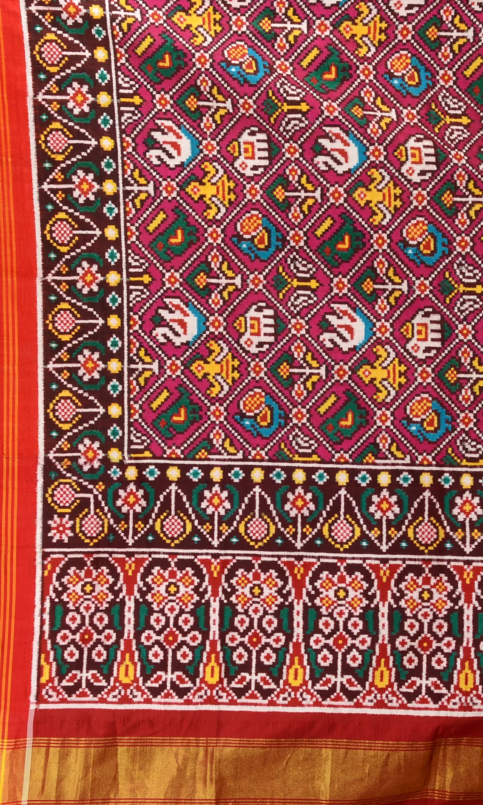 Double Ikat Patola Saree