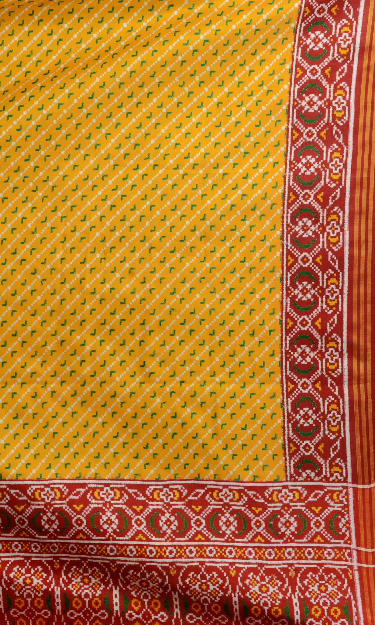 Double Ikat Patola Saree Laheriya