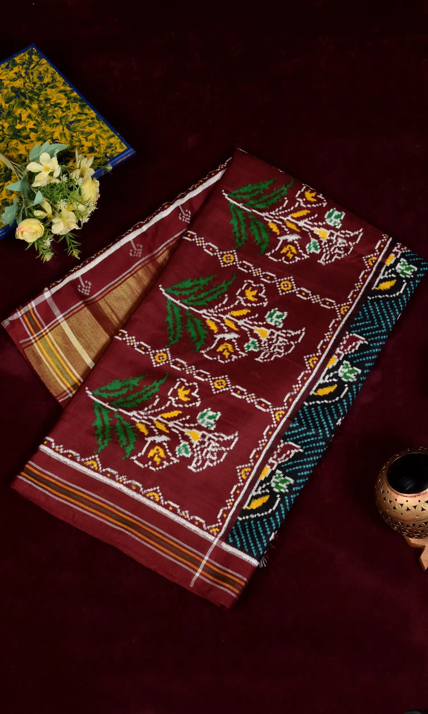 Double Ikat Patola Saree