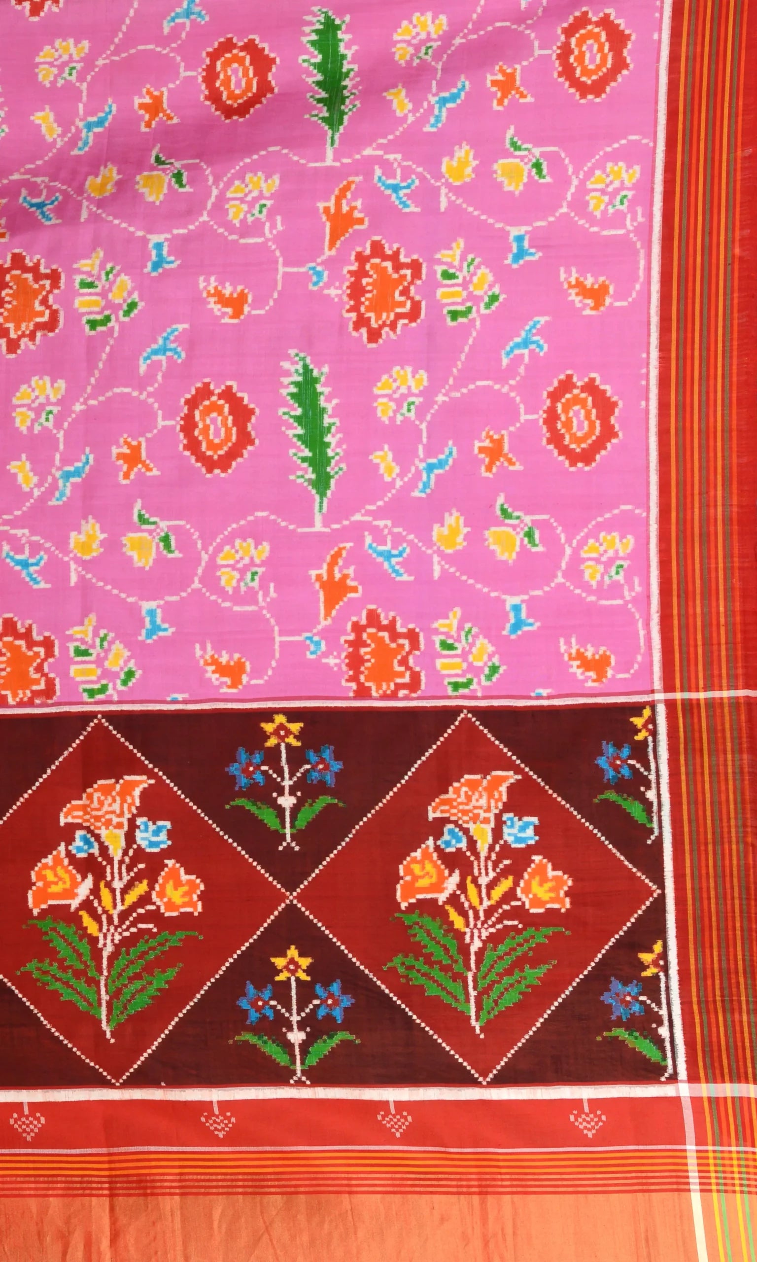 Double Ikat Patola Saree