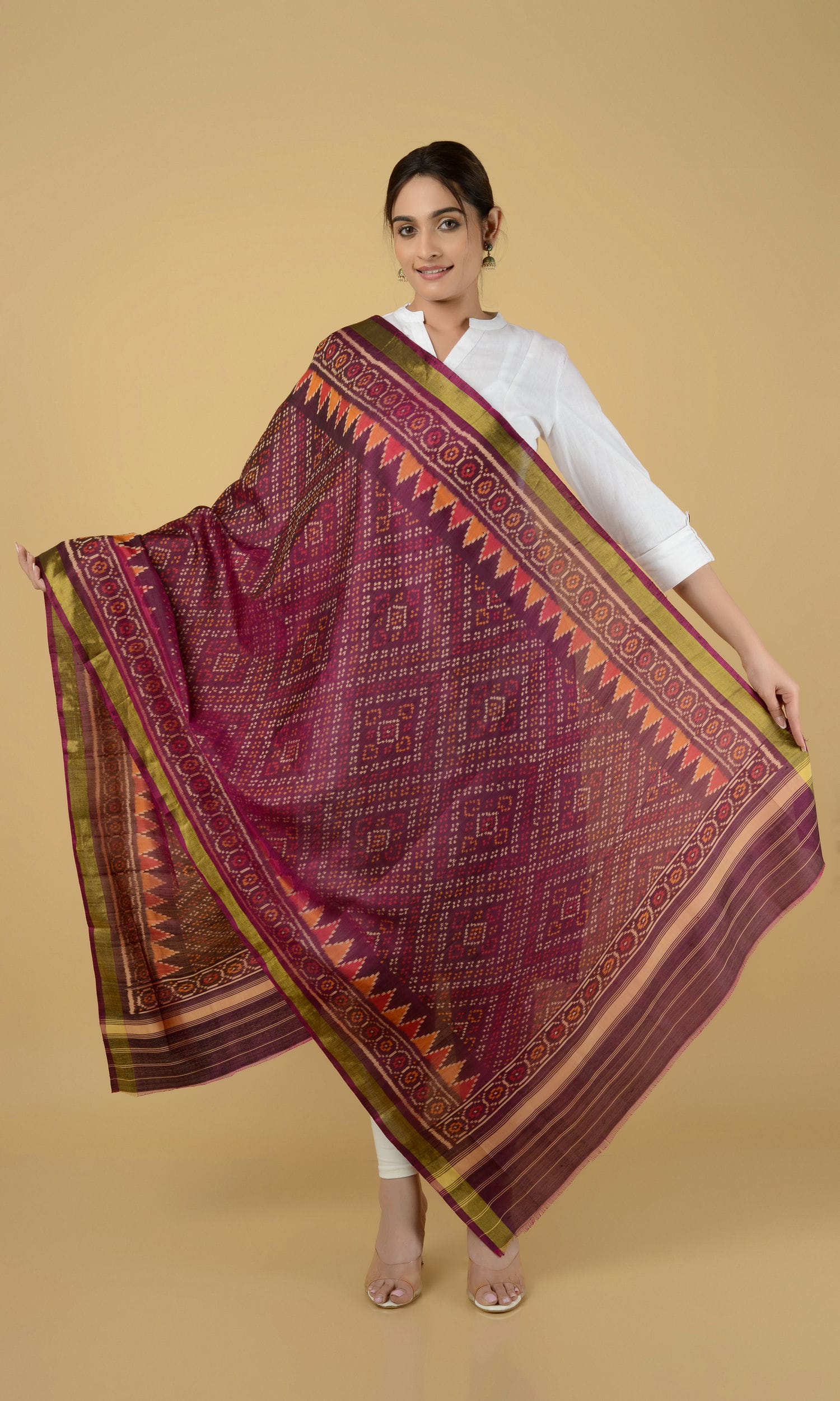 Rajkoti Patola Dupatta Chanda