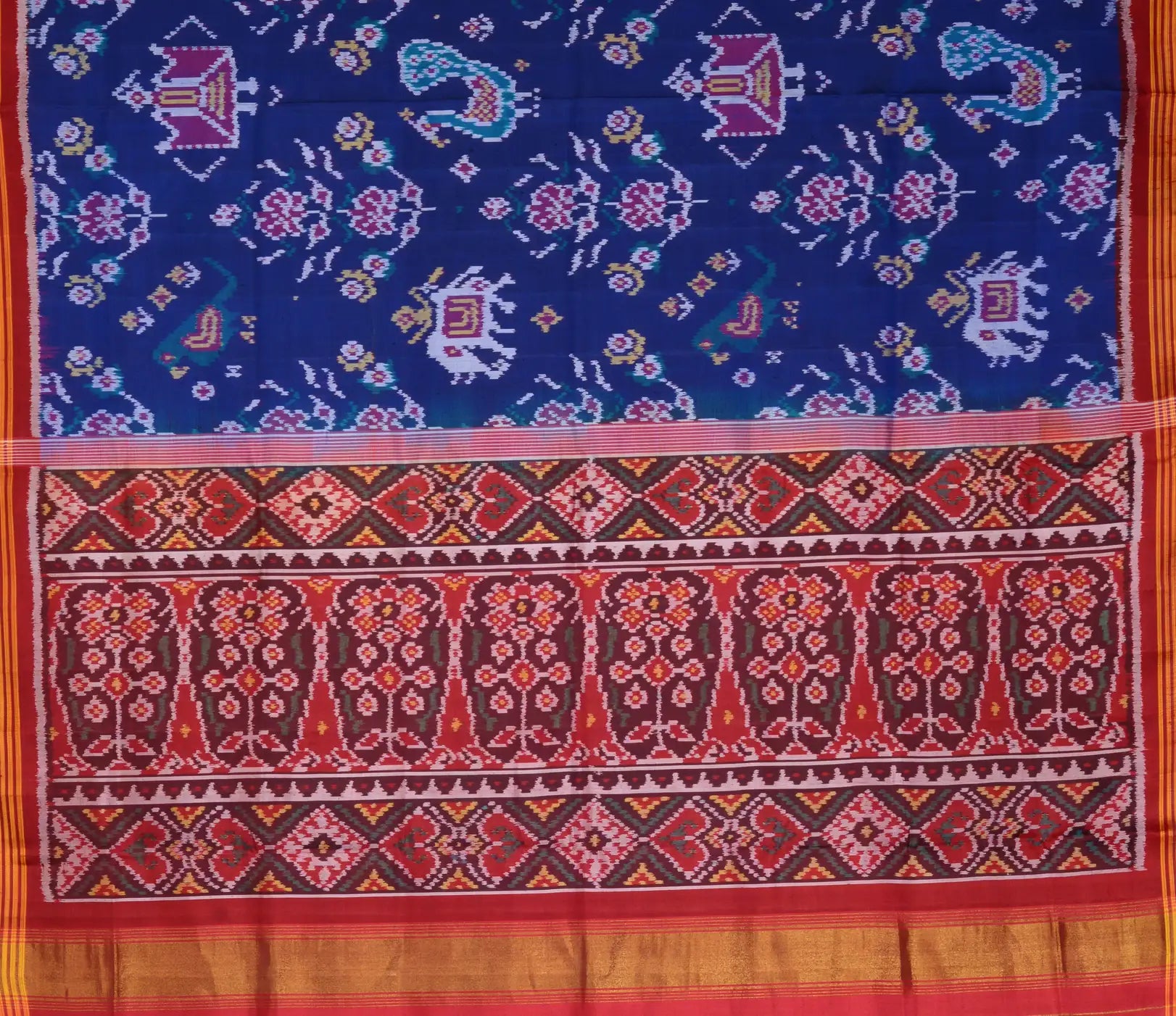 Single Ikat Patola Saree
