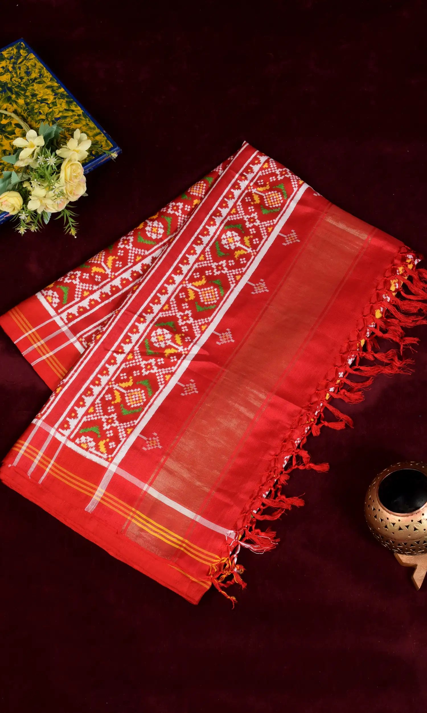 Double Ikat Patola Saree