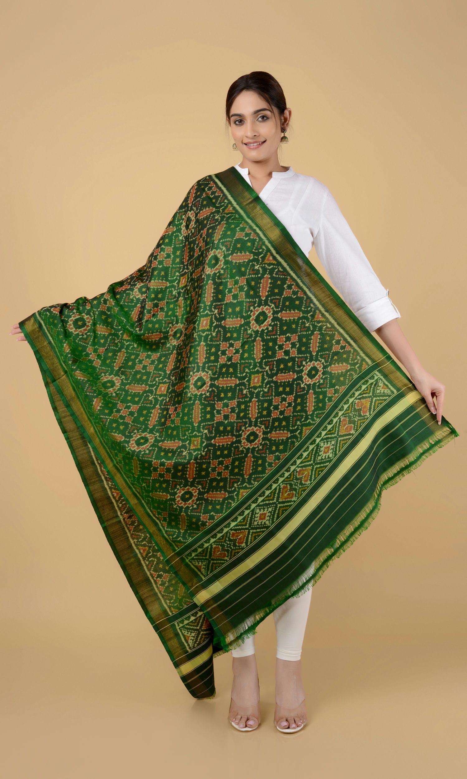 Rajkoti Patola Dupatta Manekchowk
