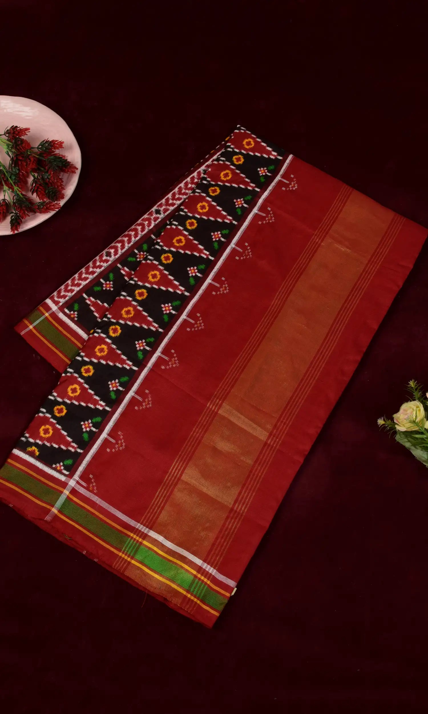 Double Ikat Patola Saree