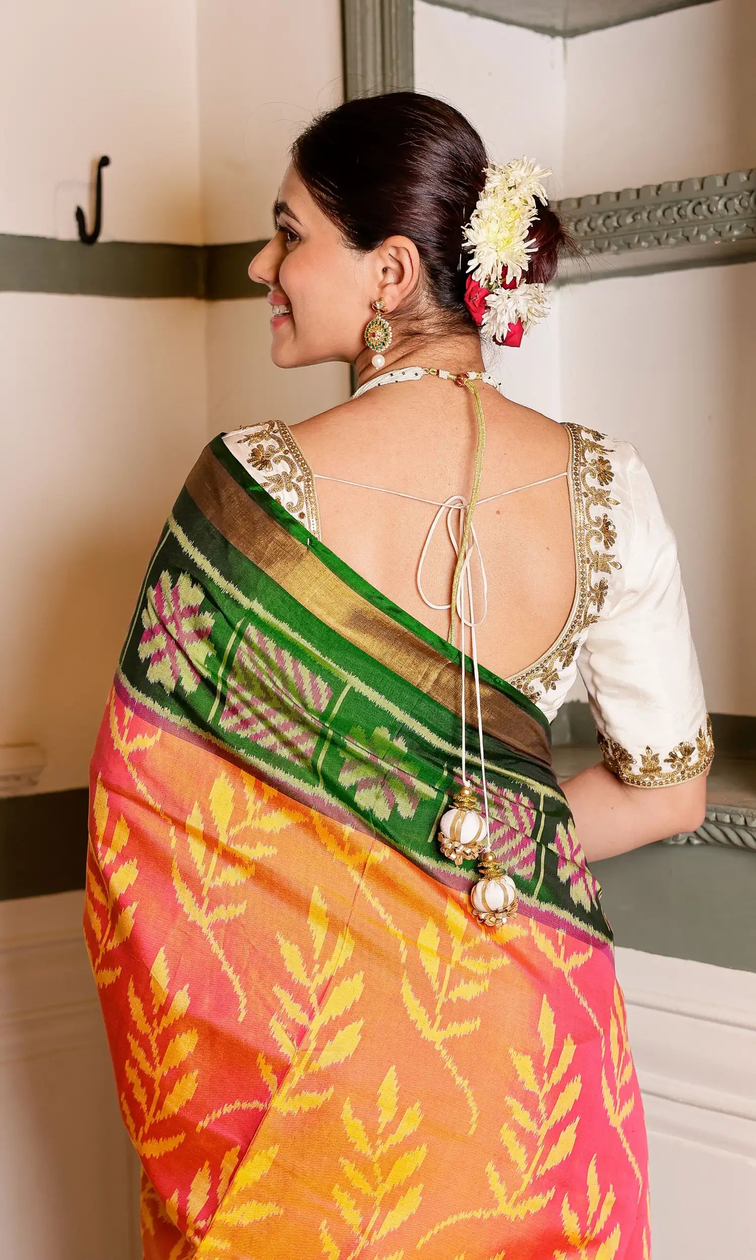 Rajkoti Patola Saree