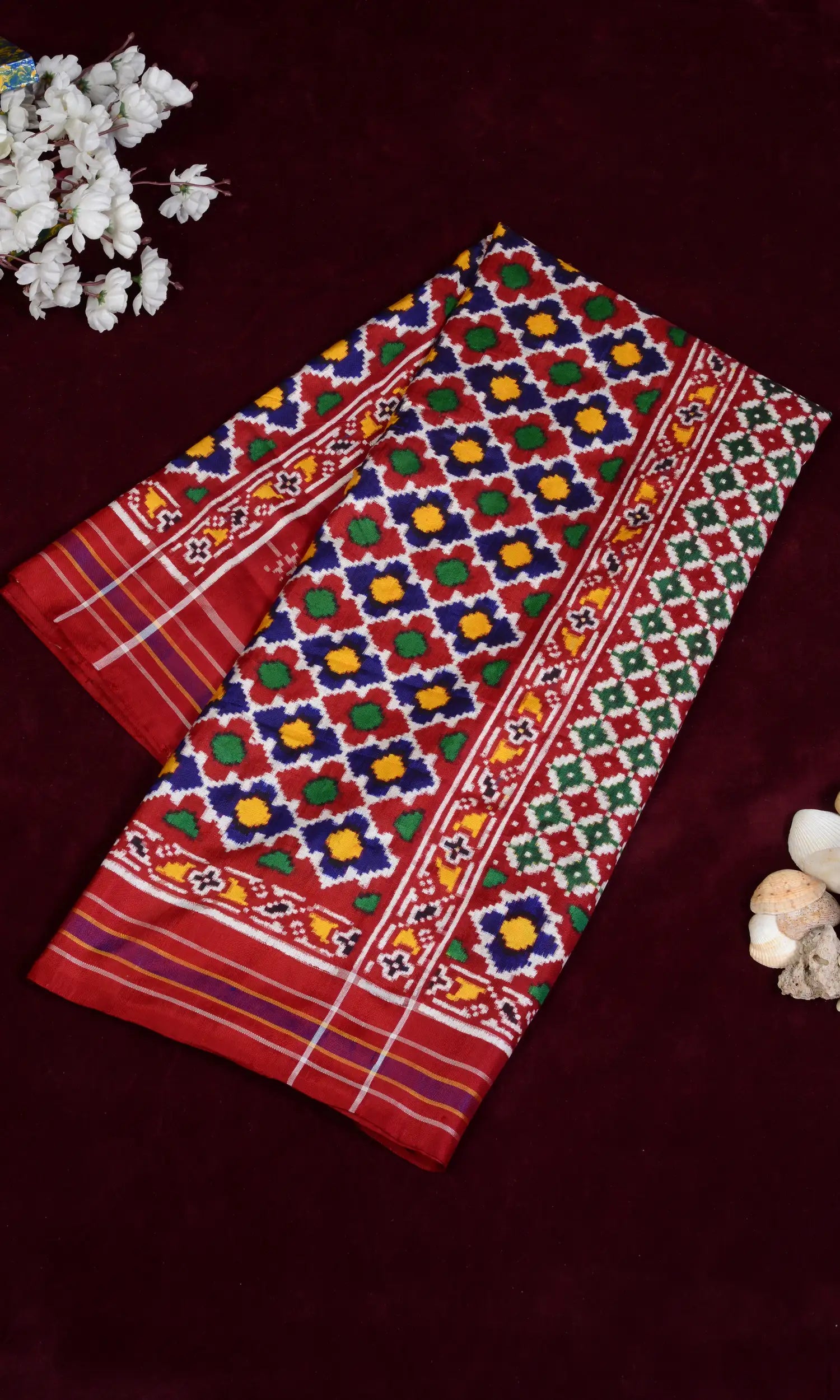 Double Ikat Patola Saree