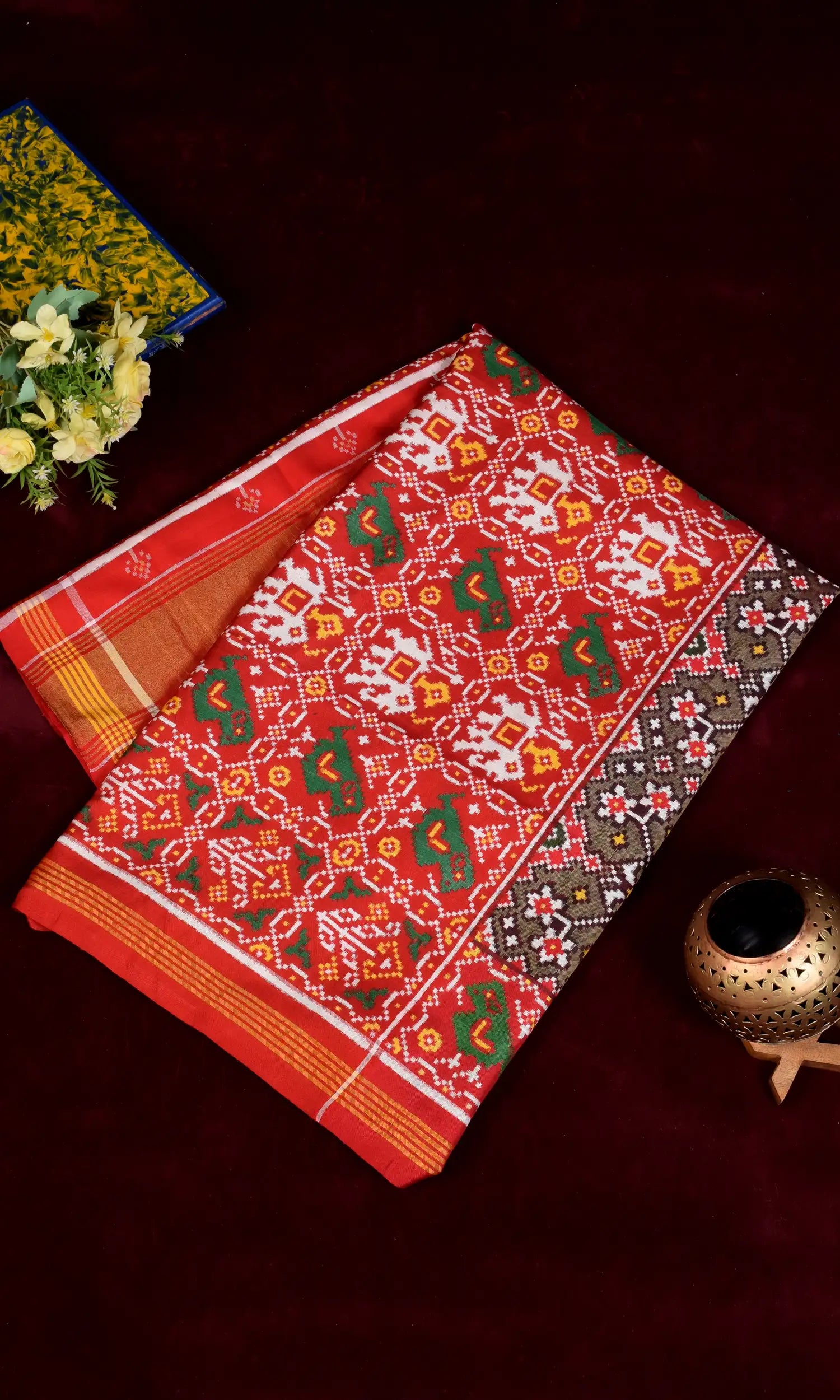 Double Ikat Patola Saree