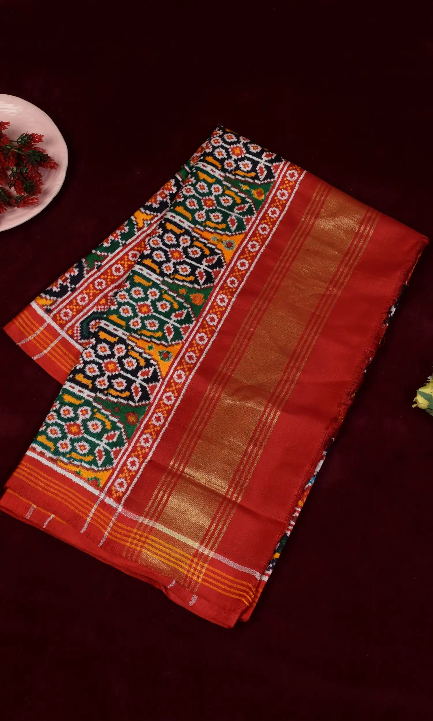Double Ikat Patola Saree