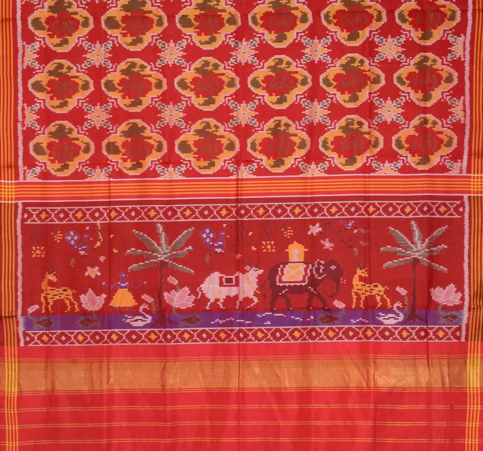 Single Ikat Patola Saree