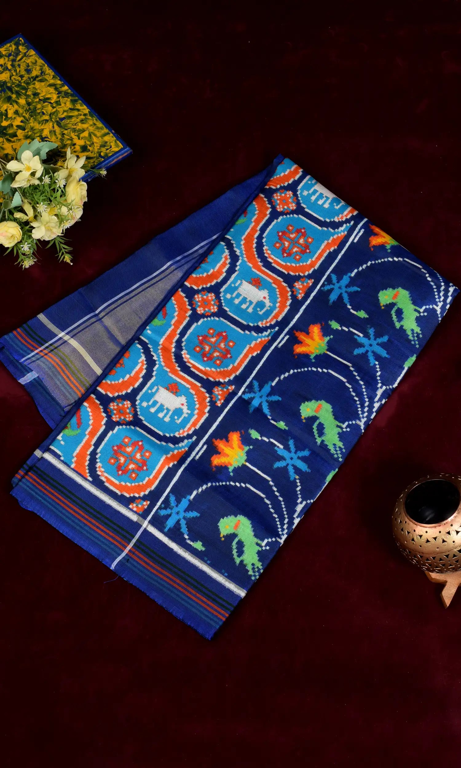 Double Ikat Patola Saree