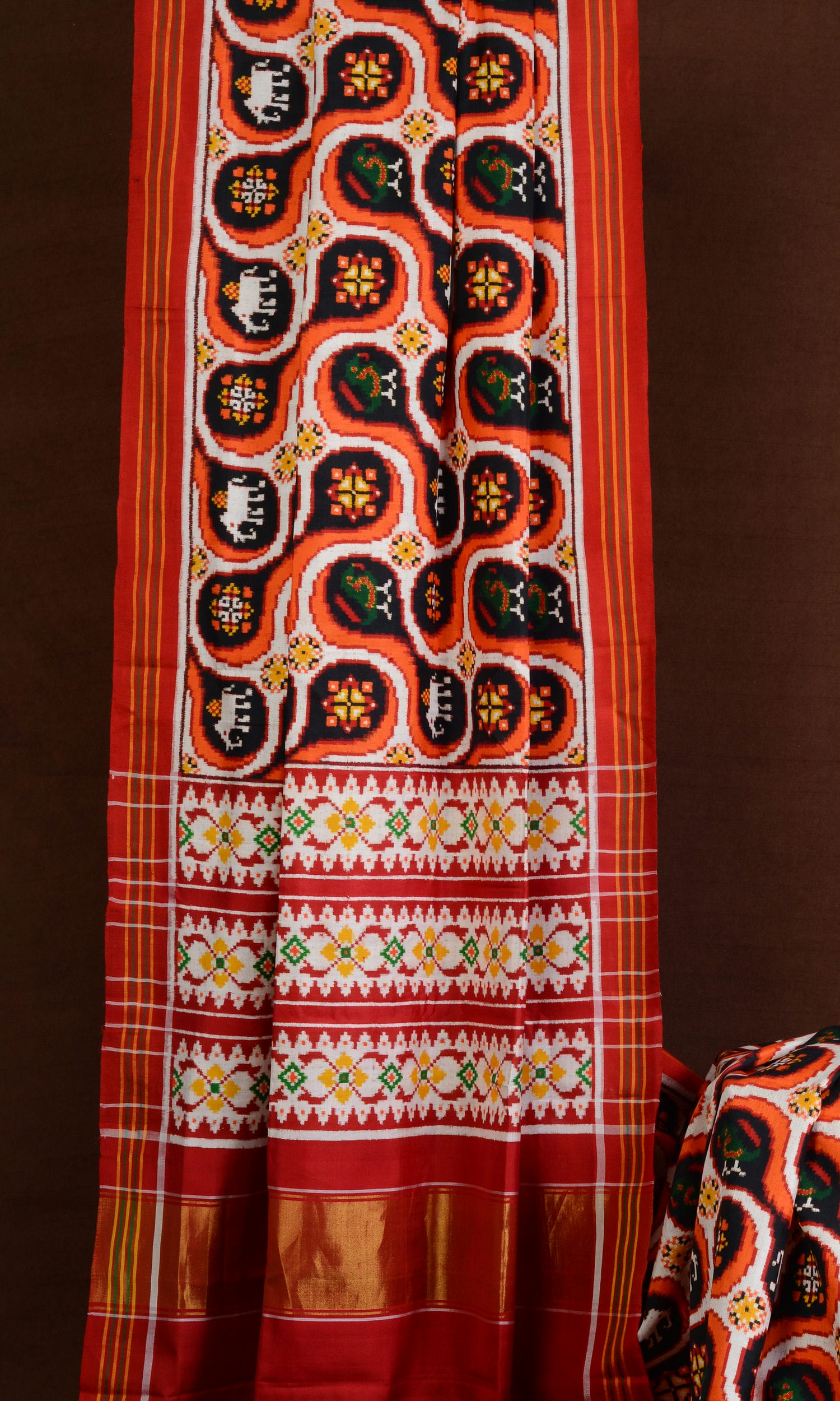 Double Ikat Patola Saree